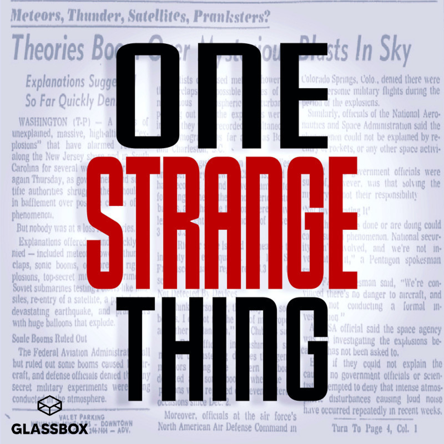 One Strange Thing: Paranormal & True-Weird Mysteries 