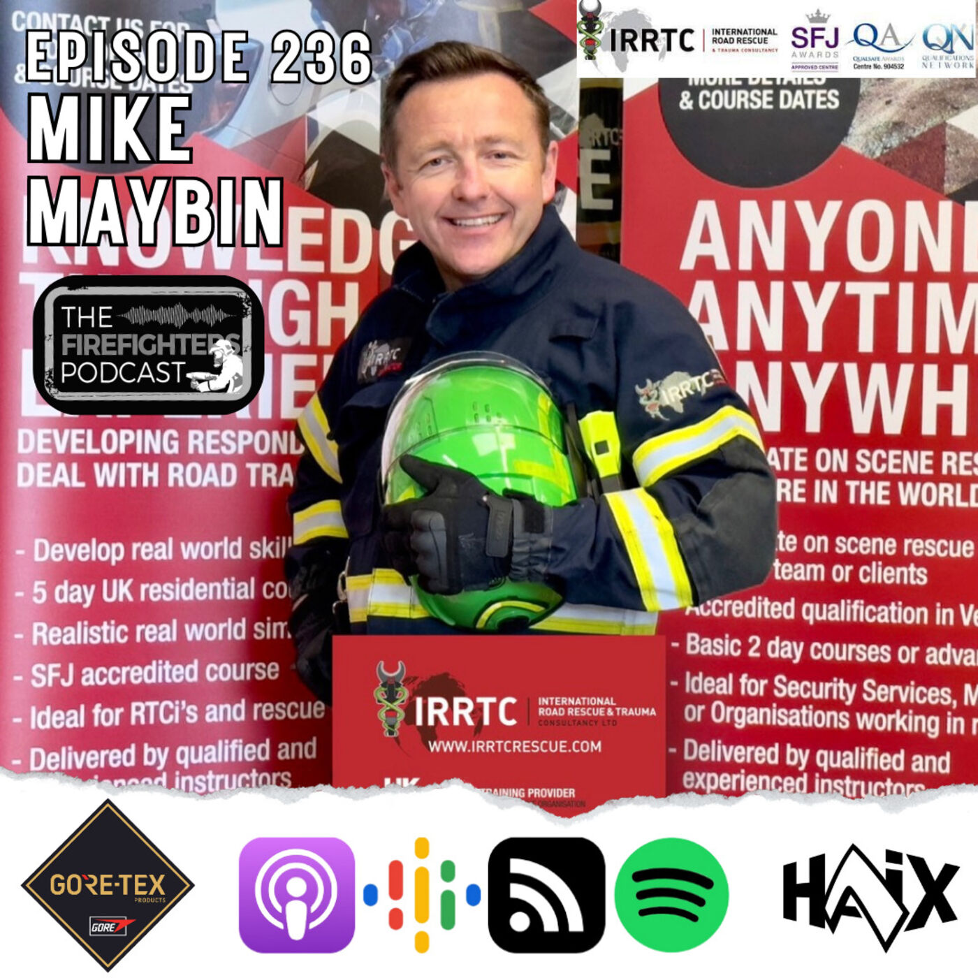 #236 Trenches, Trauma & Time Critical Rescue with Mike Maybin of IRRTC