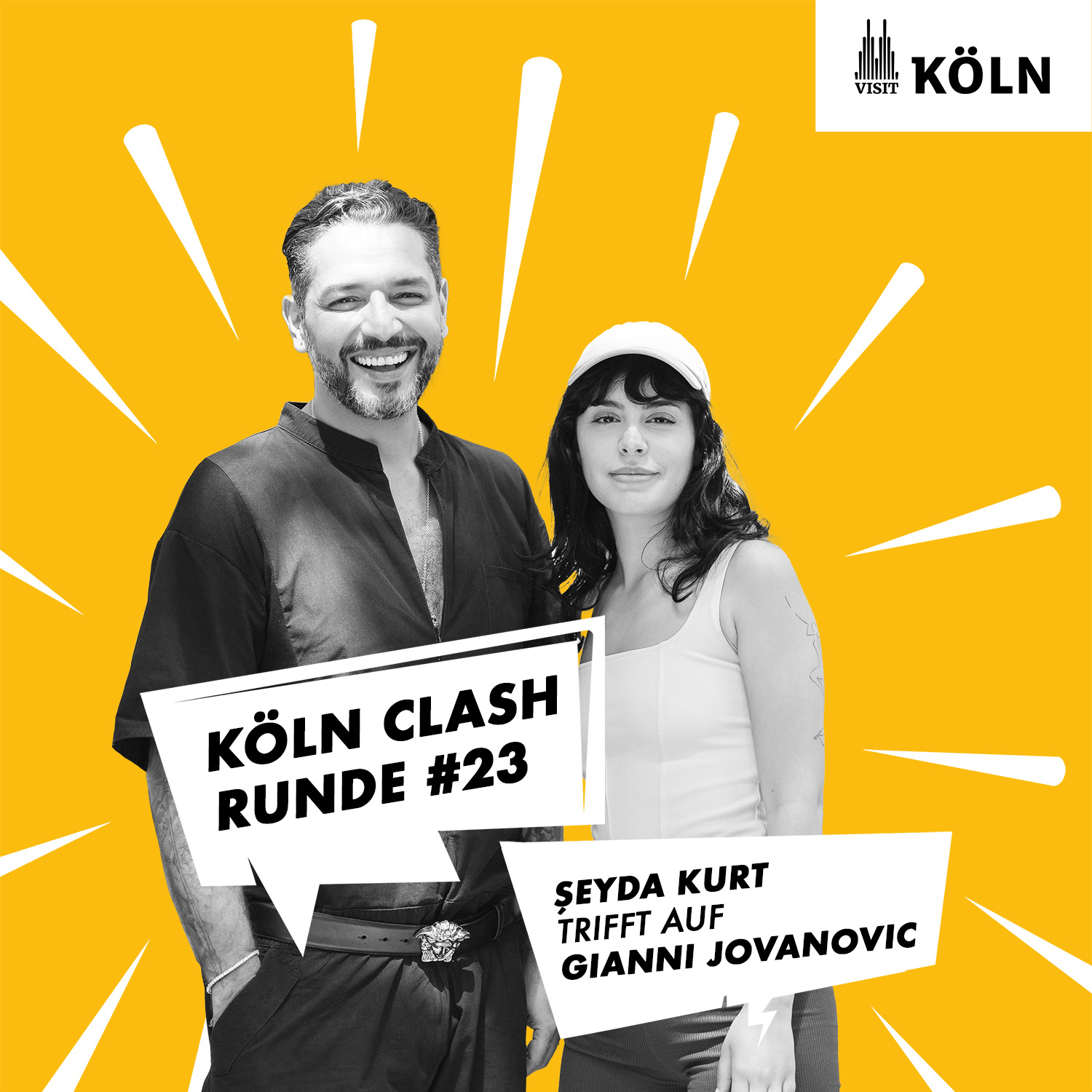 ⁣Köln Clash, Runde #23 - Şeyda Kurt trifft auf Gianni Jovanovic