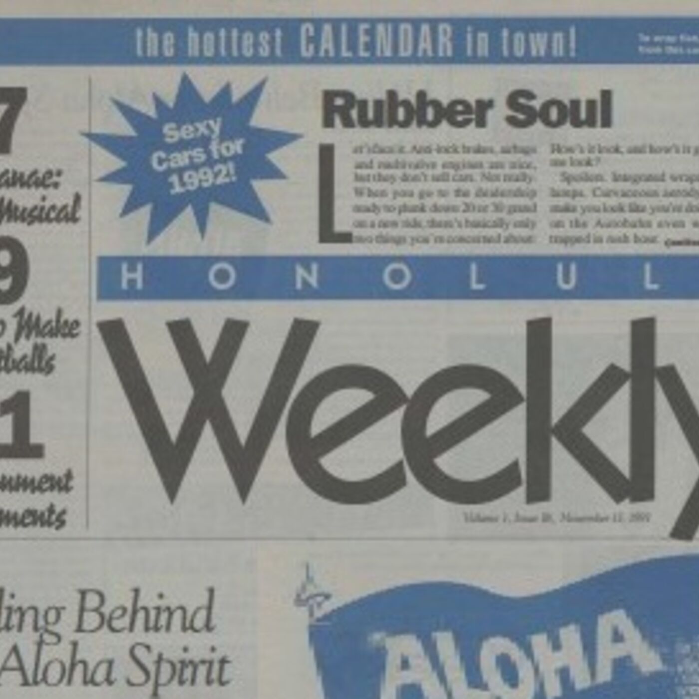 Epidose 31 - The Honolulu Weekly (1991)