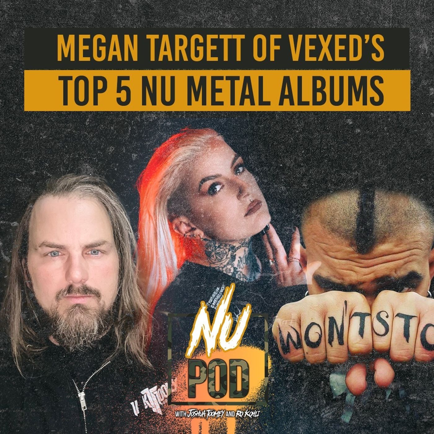 Nu Pod | Megan Targett of Vexed's Top 5 Nu Metal Records