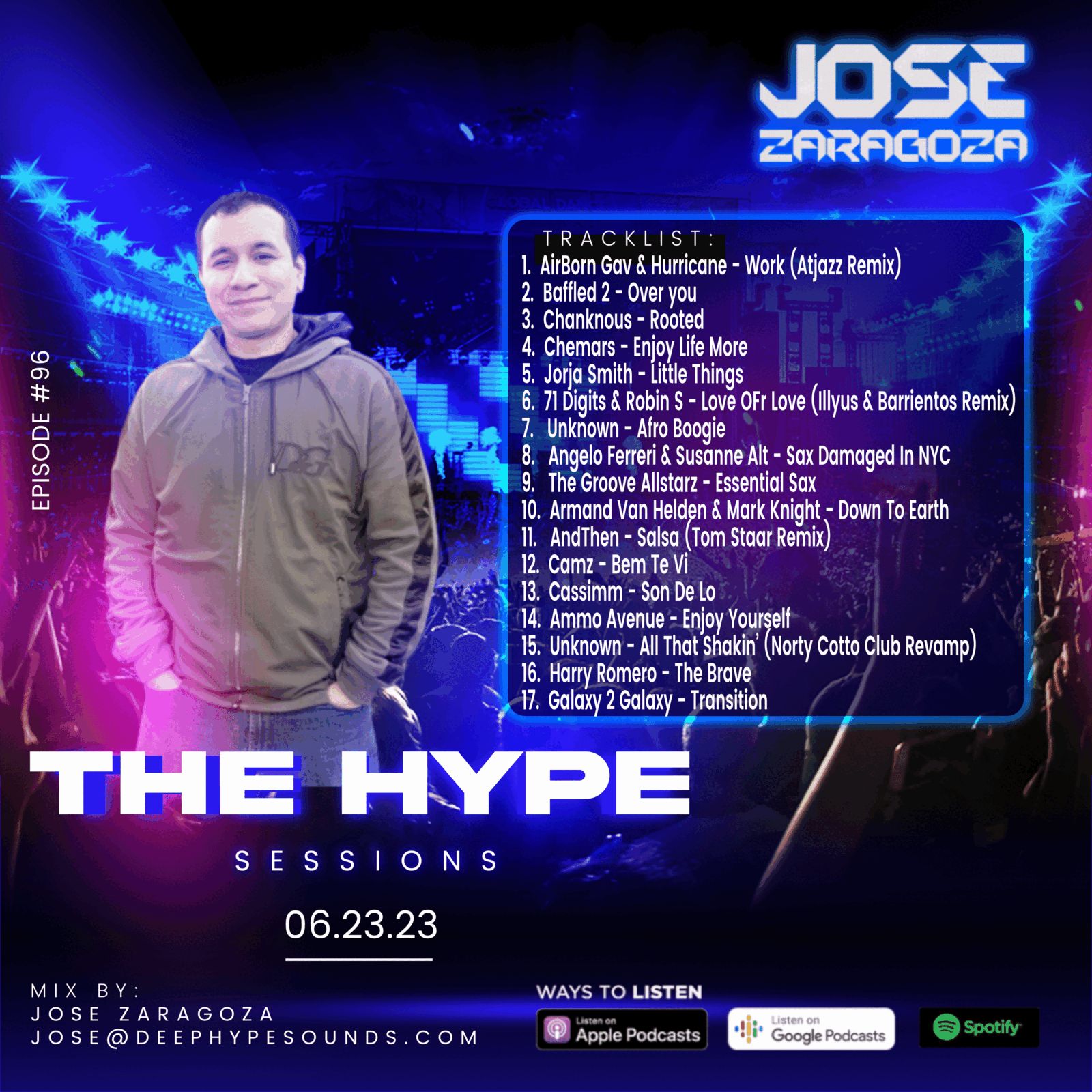 Jose Zaragoza - The Hype Sessions Volume #96