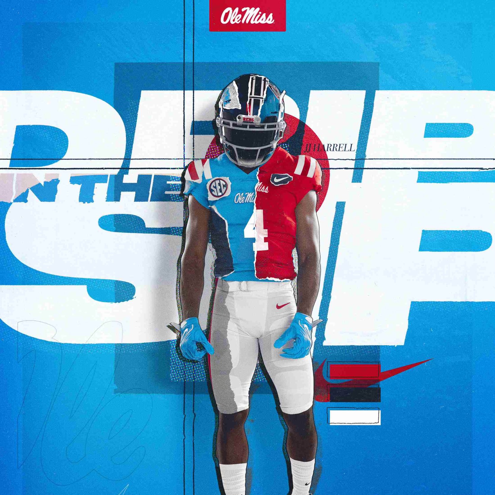 ⁣#notcommitted: Ole Miss trending for ‘bouncy’ four-star WR JJ Harrell?