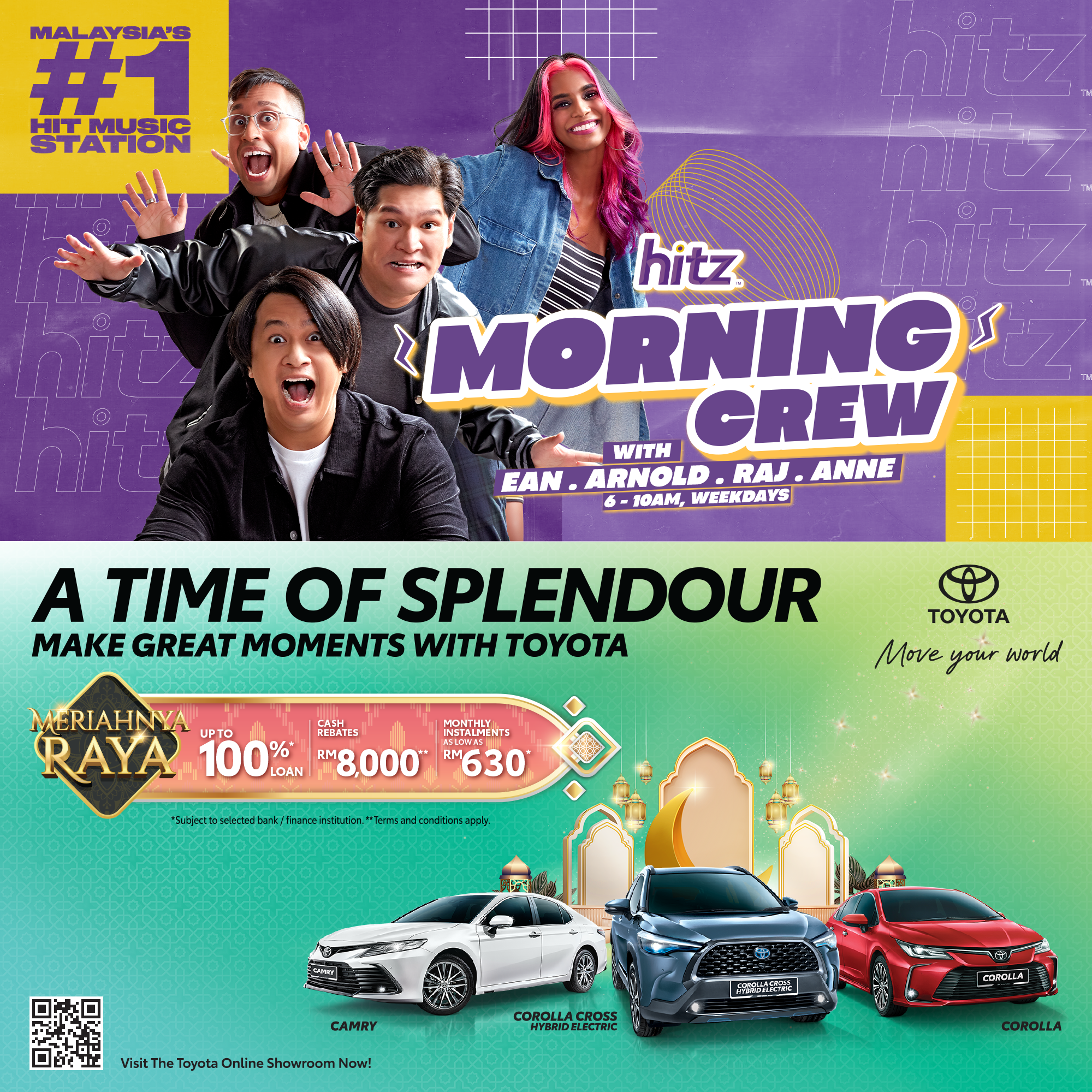 HITZ | Is Changing Tire Is Such A Big Deal? Arnold Teaches The Morning Crew How To Do It |  HITZ Morning Crew