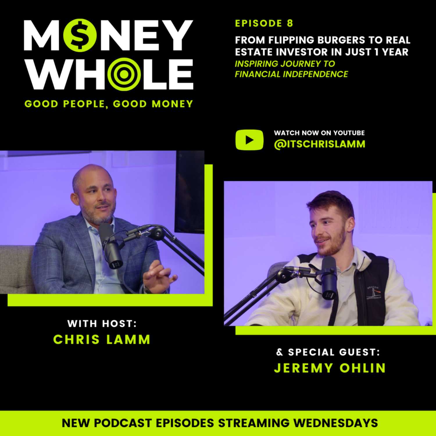 Episode 8: From Flipping Burgers to Real Estate Investor in Just 1 Year Inspiring Journey to Financial Independence