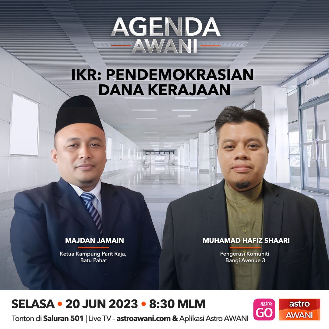 ⁣Agenda AWANI: IKR: Pendemokrasian dana kerajaan