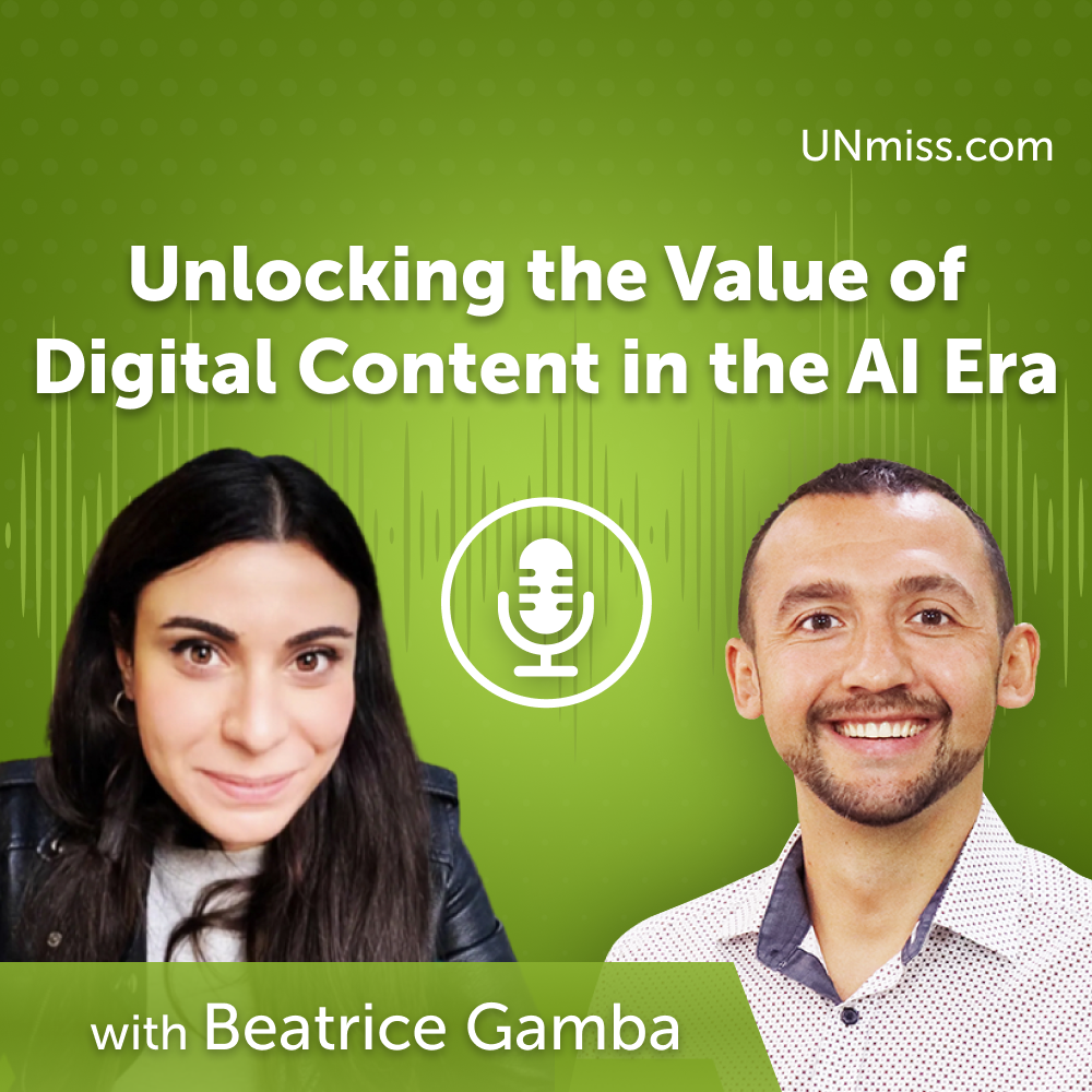 ⁣Unlocking the Value of Digital Content in the AI Era with Beatrice Gamba (#556)