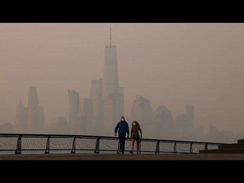 Live: Northeastern U.S. shrouded in smoke from Canada wildfires