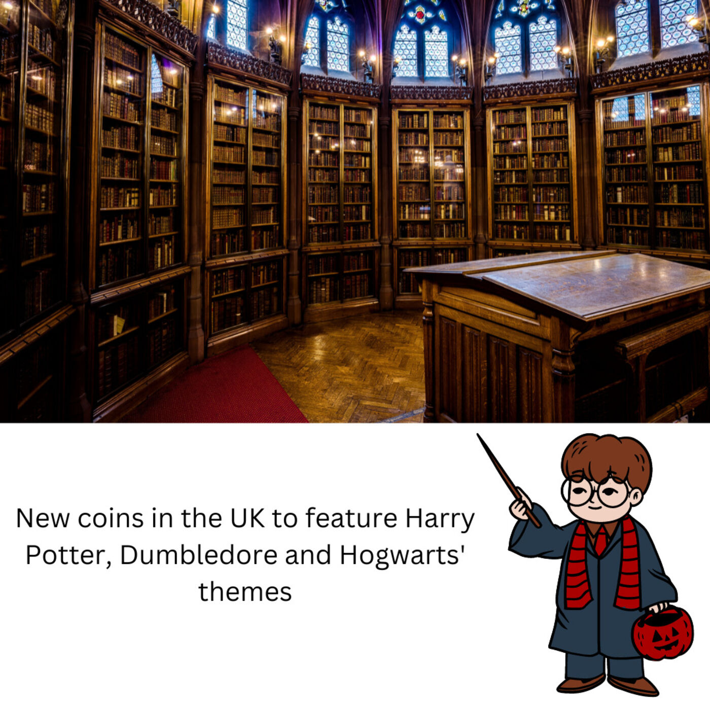 ⁣S2: E1: Why coins in the UK will now feature Harry Potter, Hogwarts and Dumbledore on them