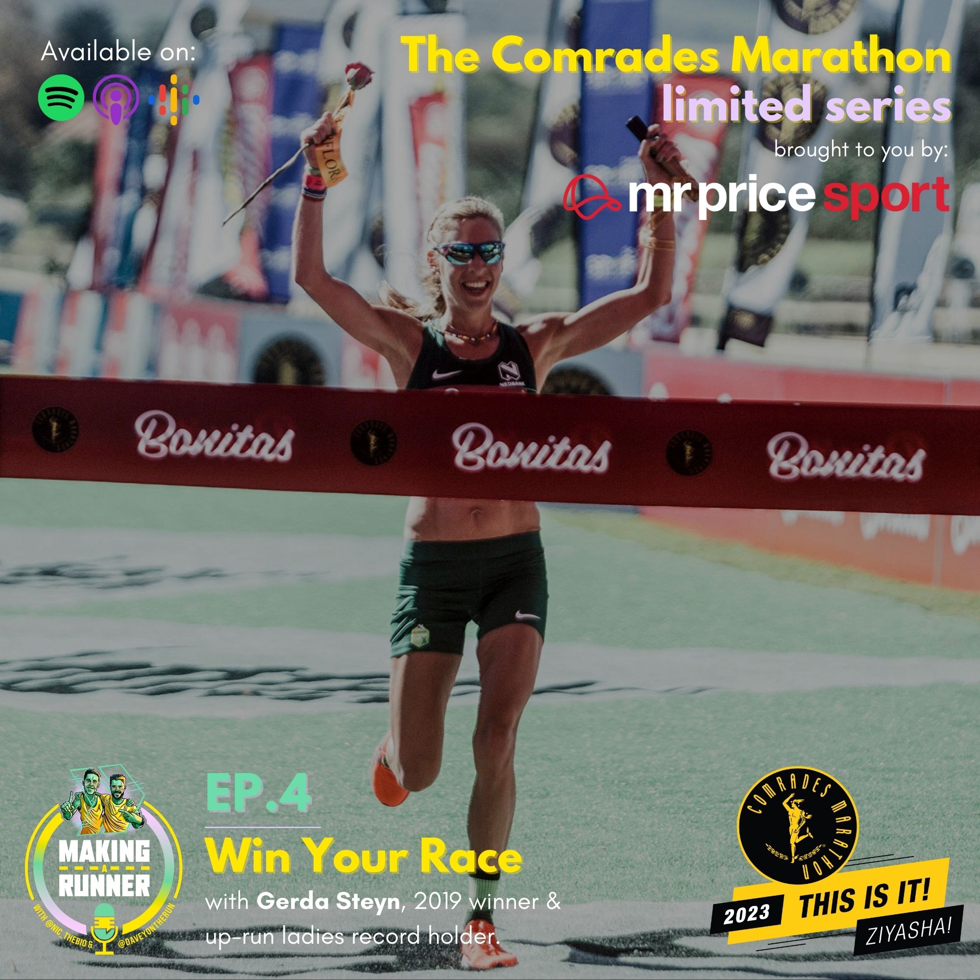 Comrades Limited Series | Episode 4 - Win YOUR Race with Gerda Steyn