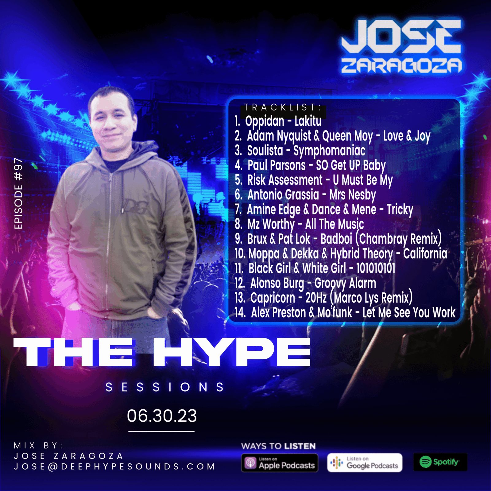 Jose Zaragoza - The Hype Sessions Volume #97