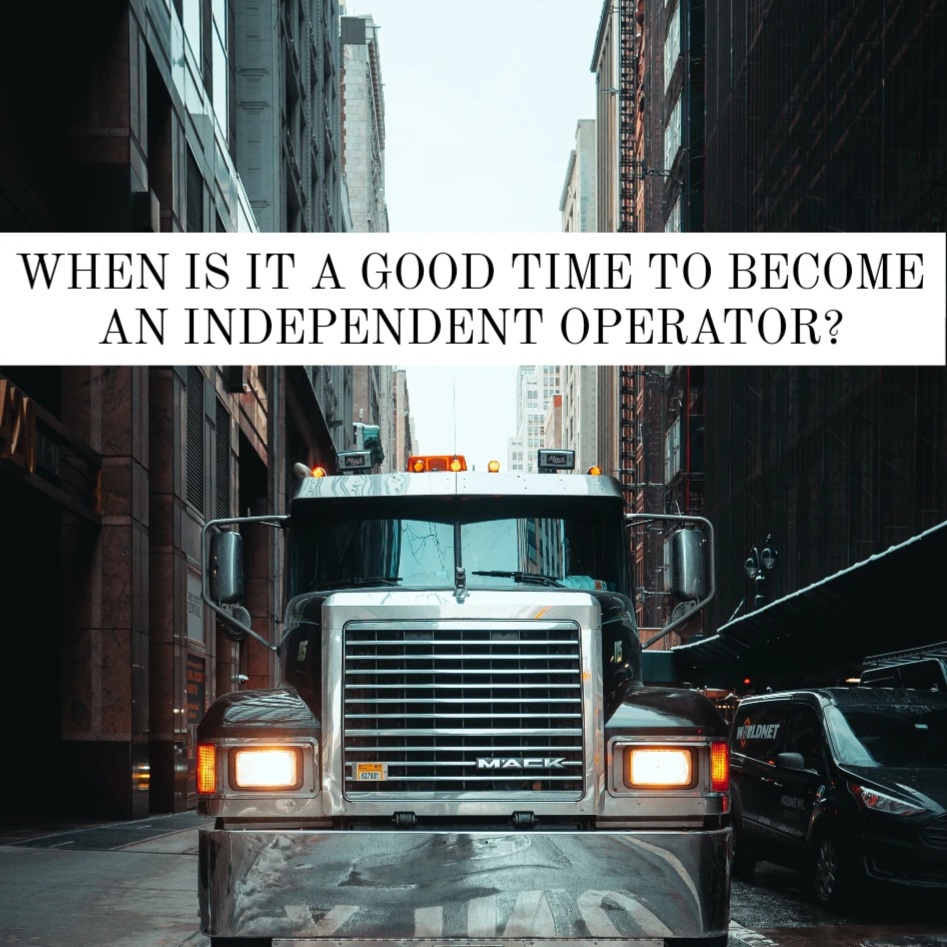 When is it a Good Time to Become an Independent Operator?