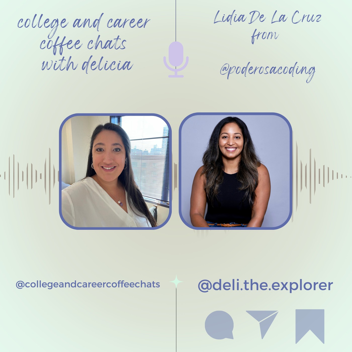 ⁣Episode 27:  Poderosa coding Chat con Lidia De La Cruz: “Rejection is Redirection”