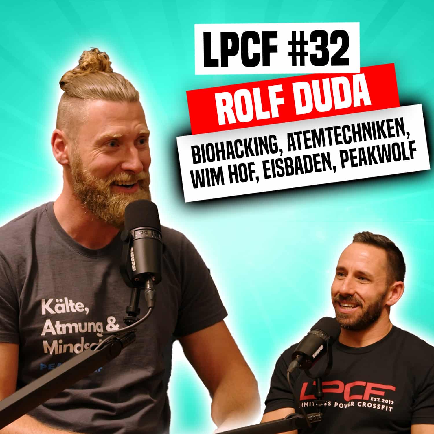 ⁣Biohacking, Atemtechniken, Eisbaden, Wim Hof, Peakwolf - Rolf Duda