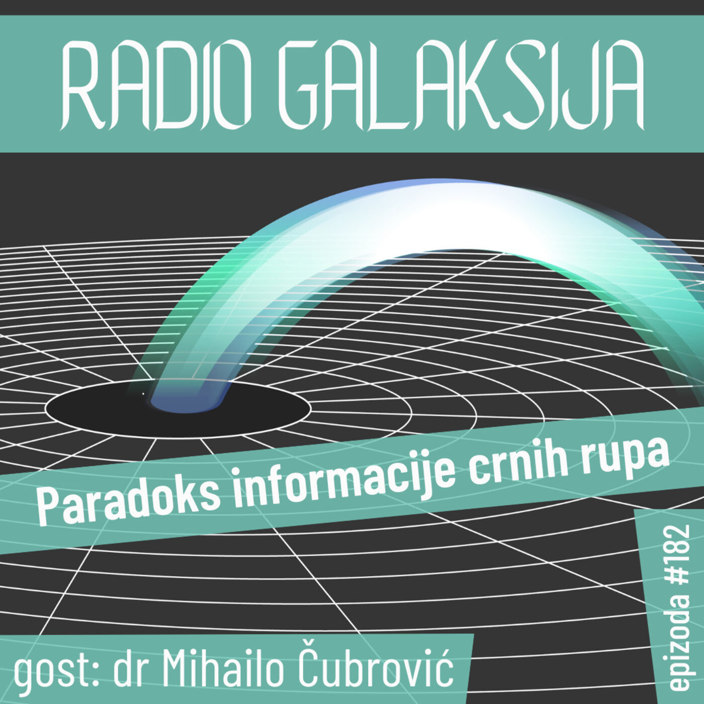 ⁣Radio Galaksija #182: Paradoks informacije crnih rupa (dr Mihailo Čubrović) [13-06-2023]