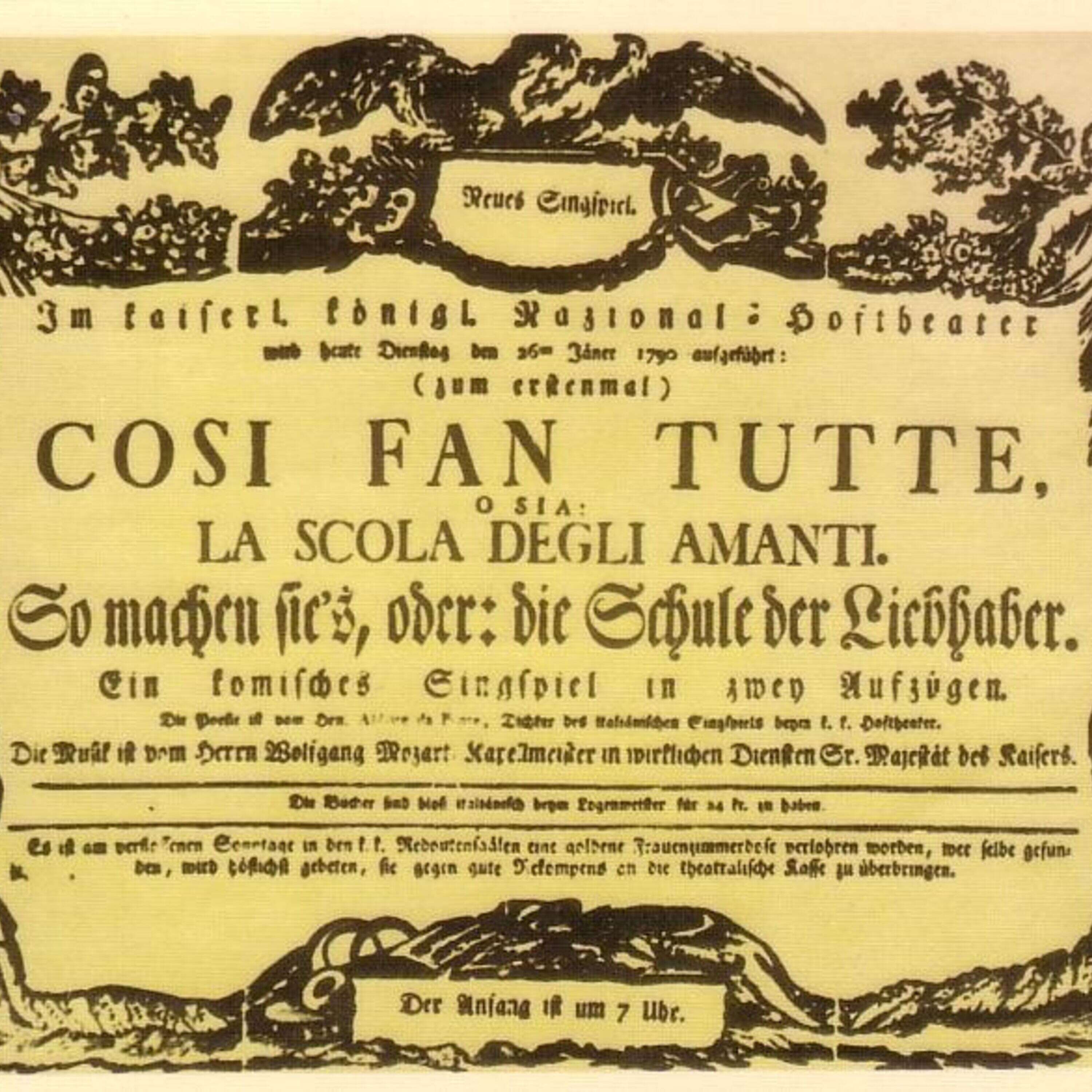 L'Opera 137 - W. A. Mozart - Cosi Fan Tutte