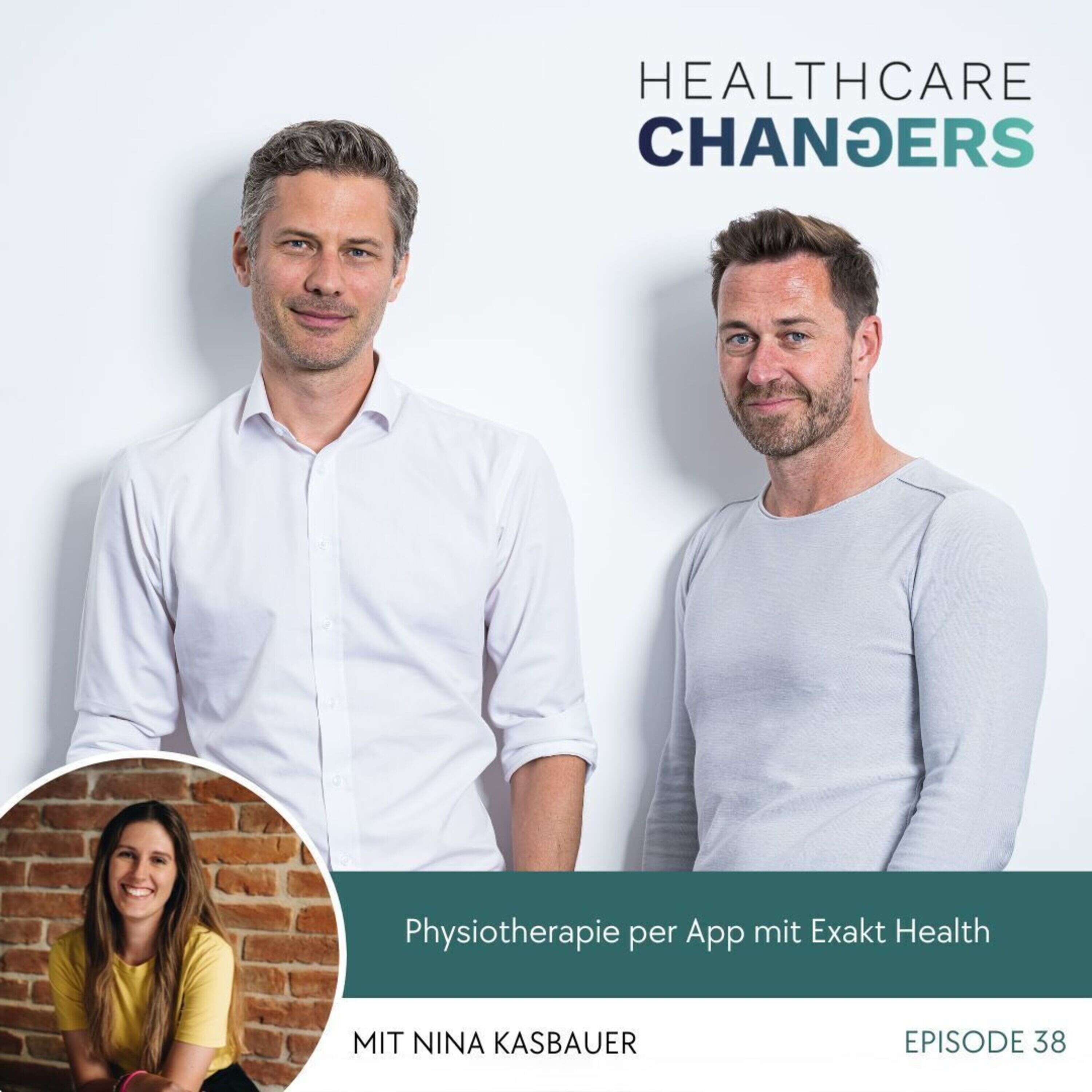 Episode 38 mit Nina Kasbauer – Physiotherapie per App mit Exakt Health