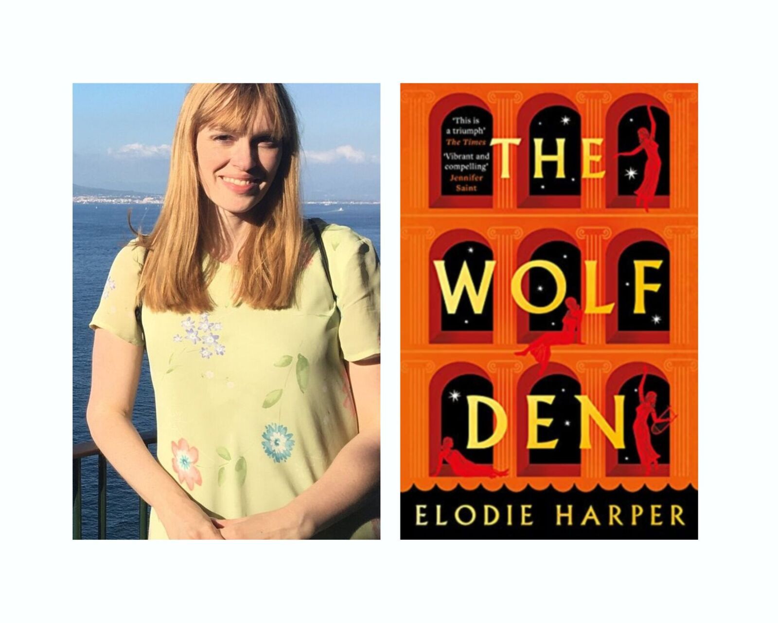 Elodie Harper on The Wolf Den