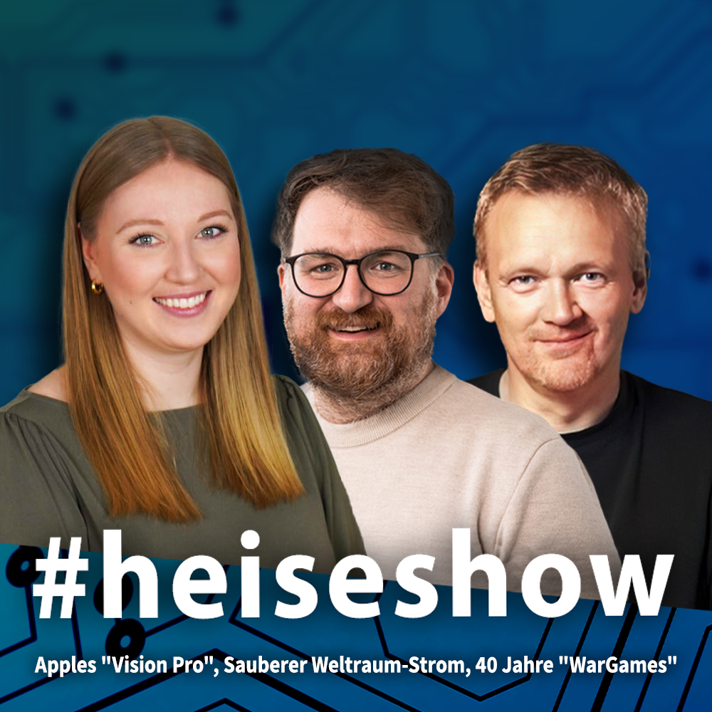 Apples "Vision Pro", Sauberer Weltraum-Strom, 40 Jahre "WarGames" | #heiseshow