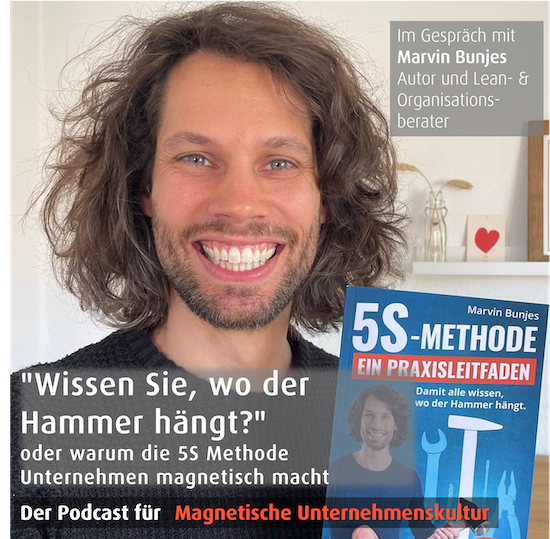 ⁣"Wissen Sie, wo der Hammer hängt?" oder warum die 5S Methode Unternehmen magnetisch macht