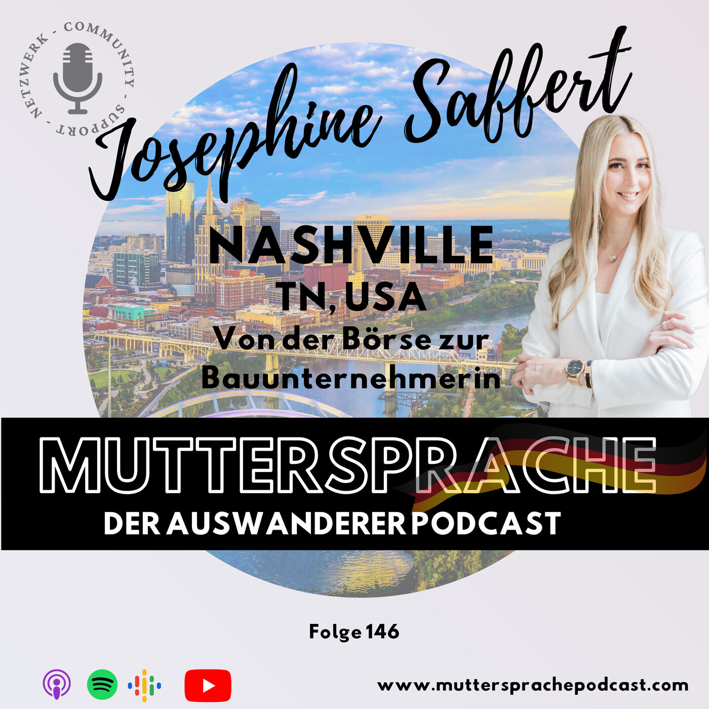 JOSEPHINE SAFFERT: Von der Börse bis zur Bauunternehmerin - Nashville, TN, USA