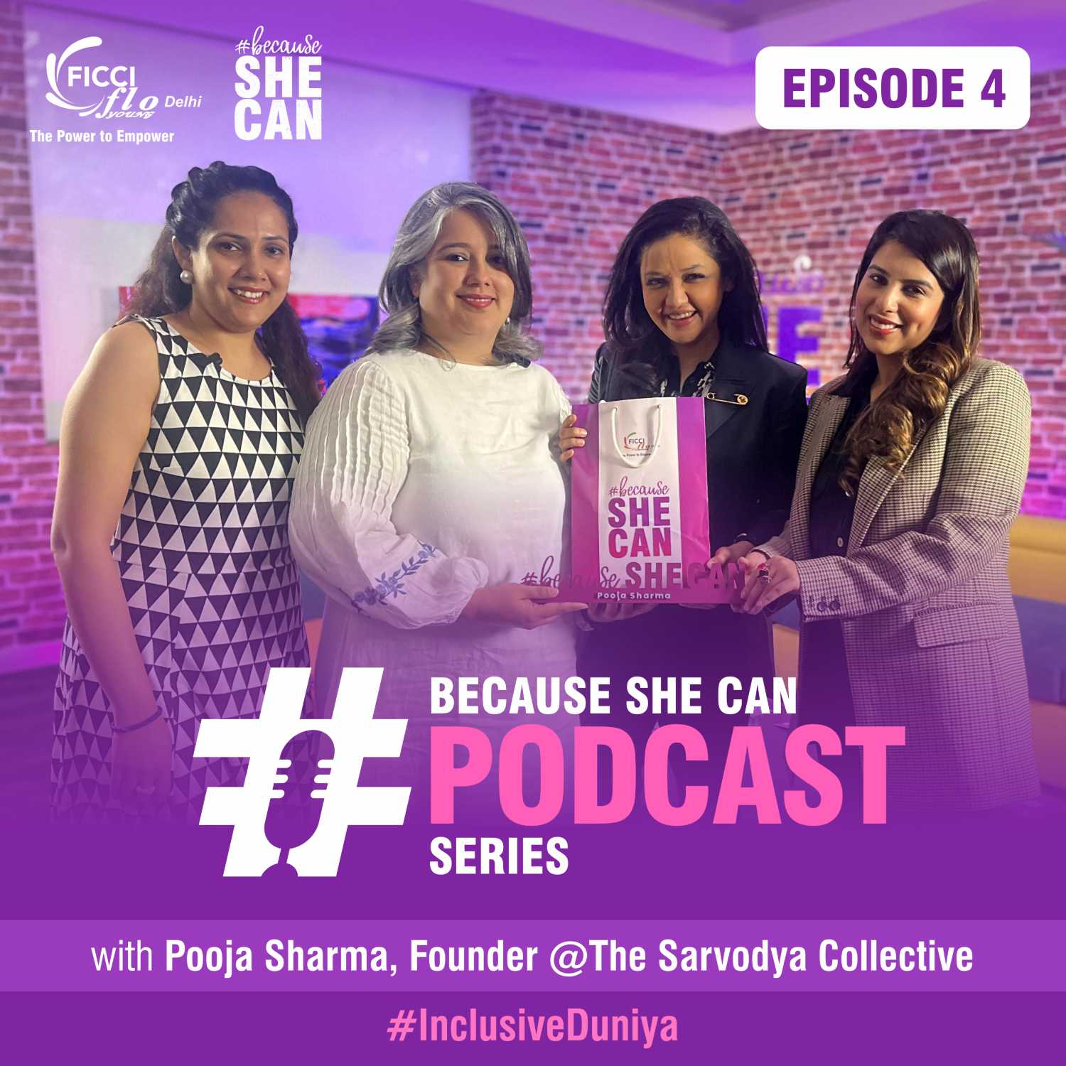 Empowering Inclusion: Pooja Sharma's Journey | Because She Can| Women Empowerment All In #podcast