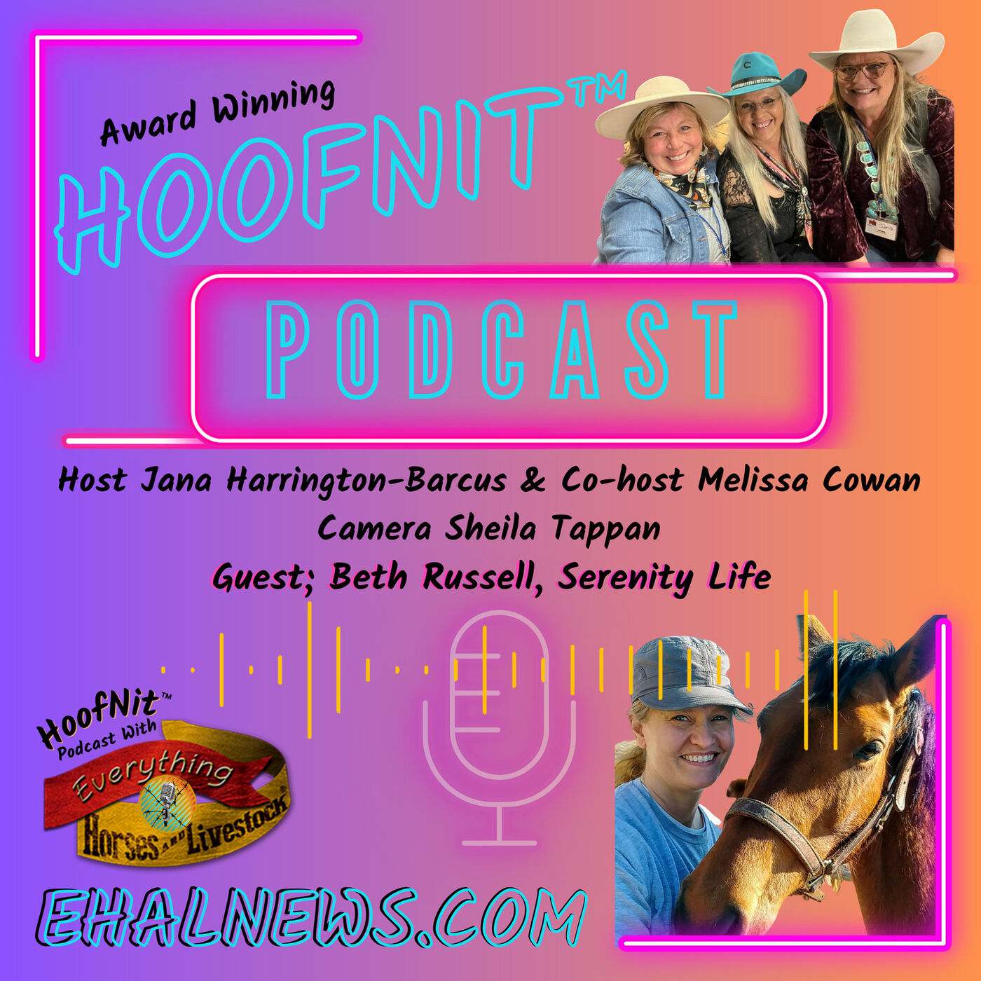 HoofNit Podcast with Beth Russell, Serenity Life Resources