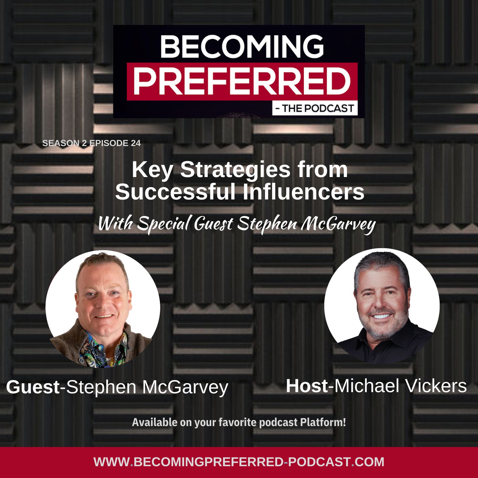 Stephen McGarvey – Key Strategies from Successful Influencers