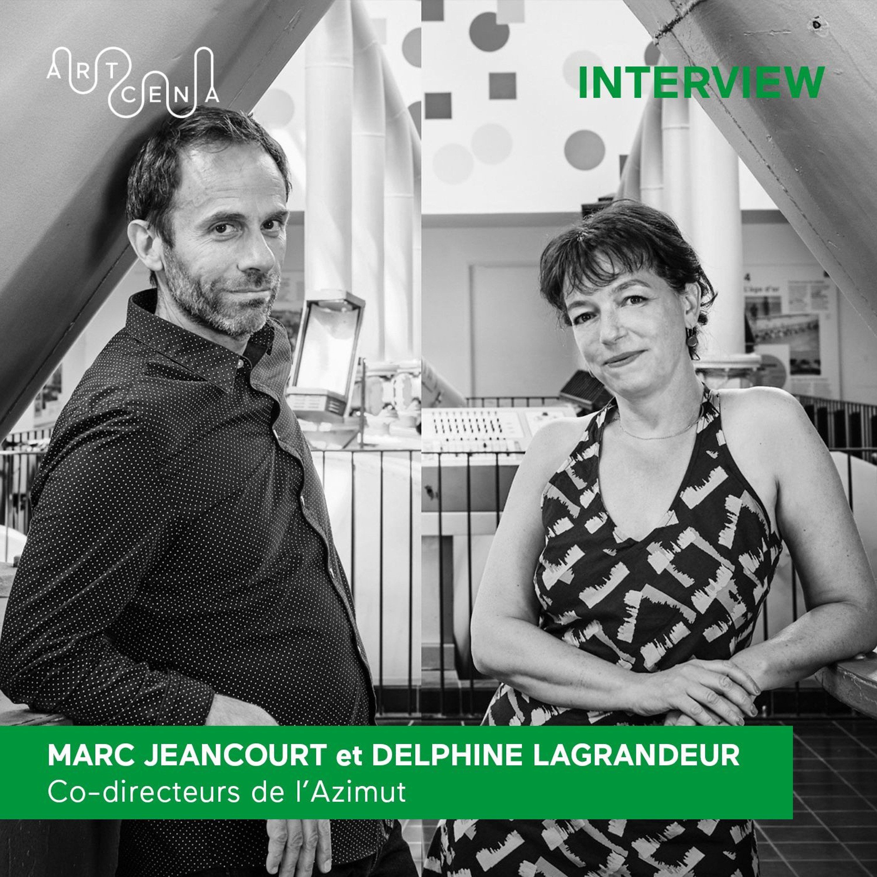 ⁣Interview - Marc Jeancourt et Delphine Lagrandeur