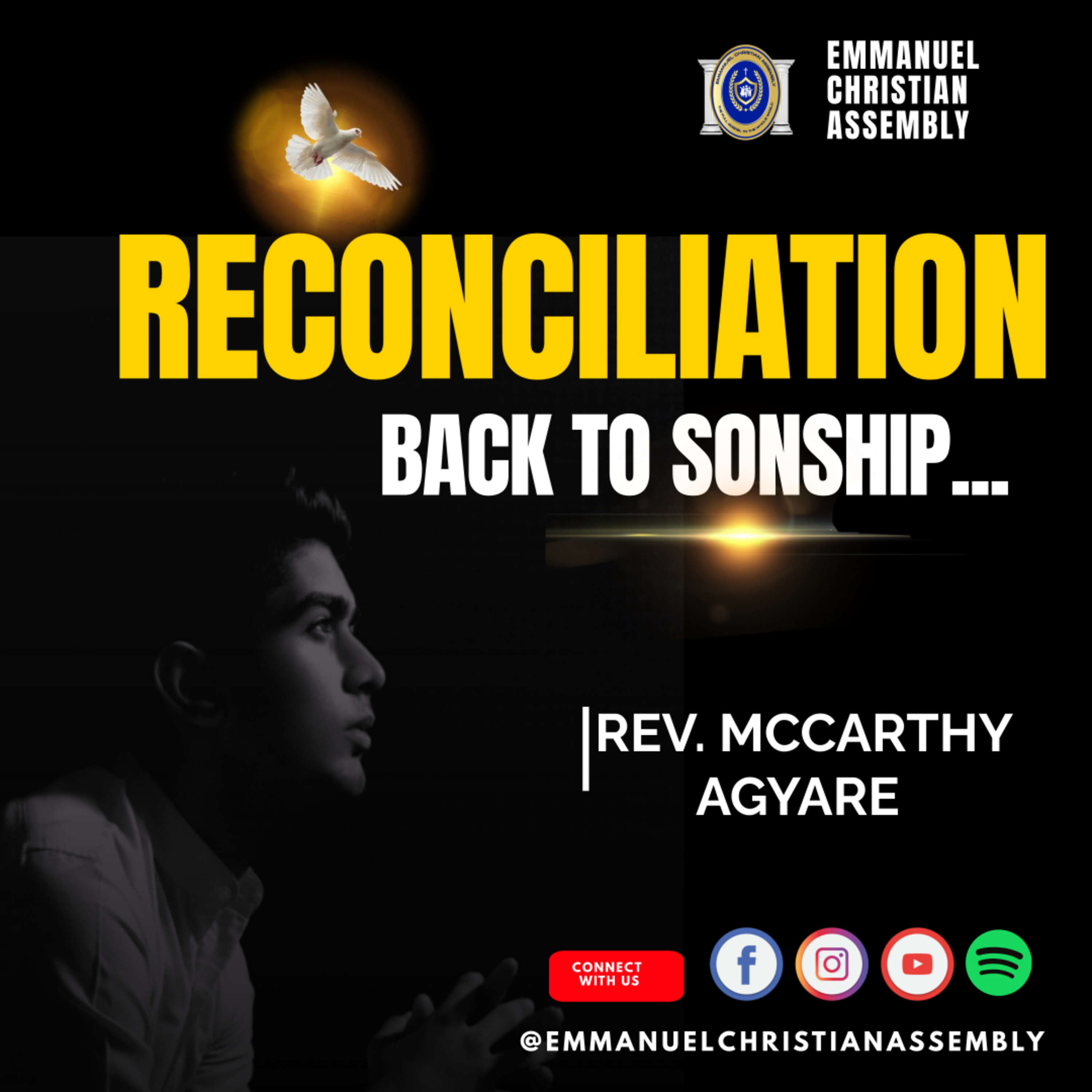 RECONCILIATION.../BACK TO SONSHIP