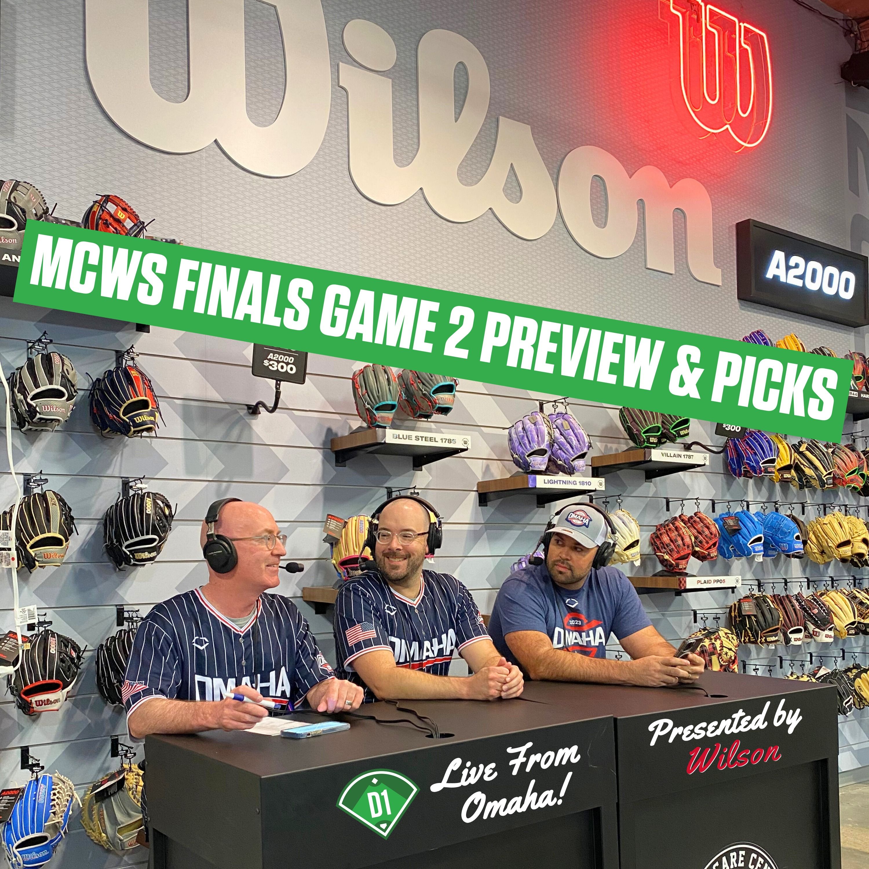 MCWS Finals Game 2 Preview - LIVE FROM OMAHA