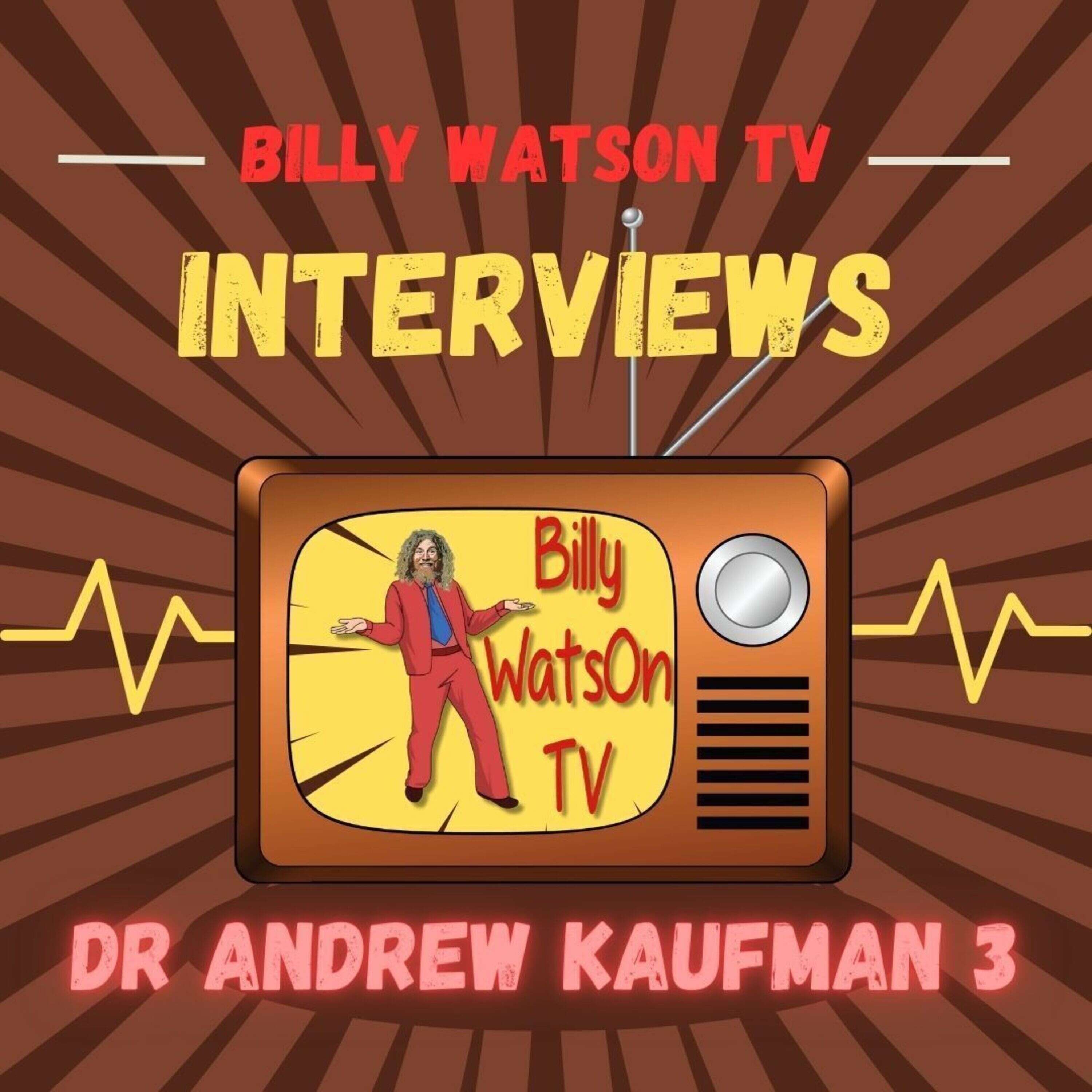 ⁣Dr Andrew Kaufman Interview 3 (With Marcelina Cravat)