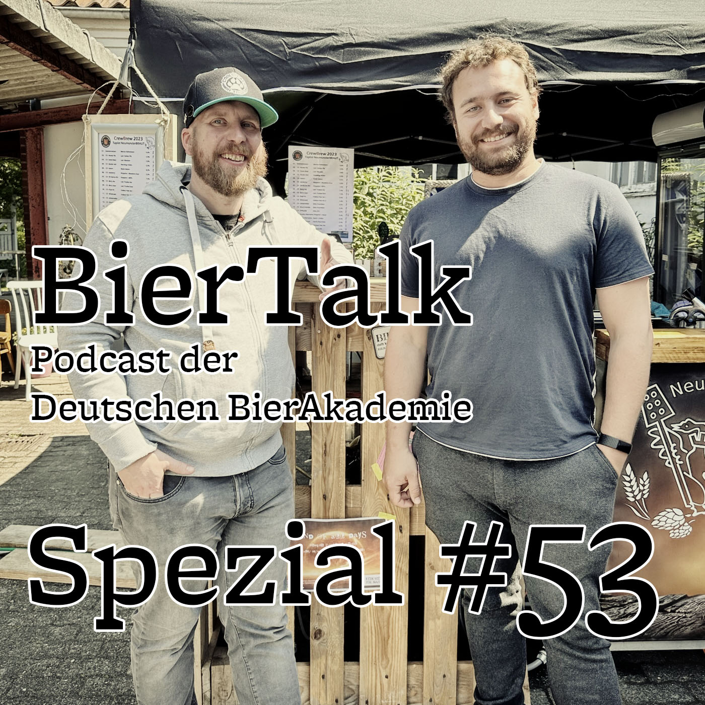 BierTalk Spezial 53 - Live vor Ort zur Bierköste 2023 in Neumünster - Hobbybrauer Leif, David und Sebastian im Talk