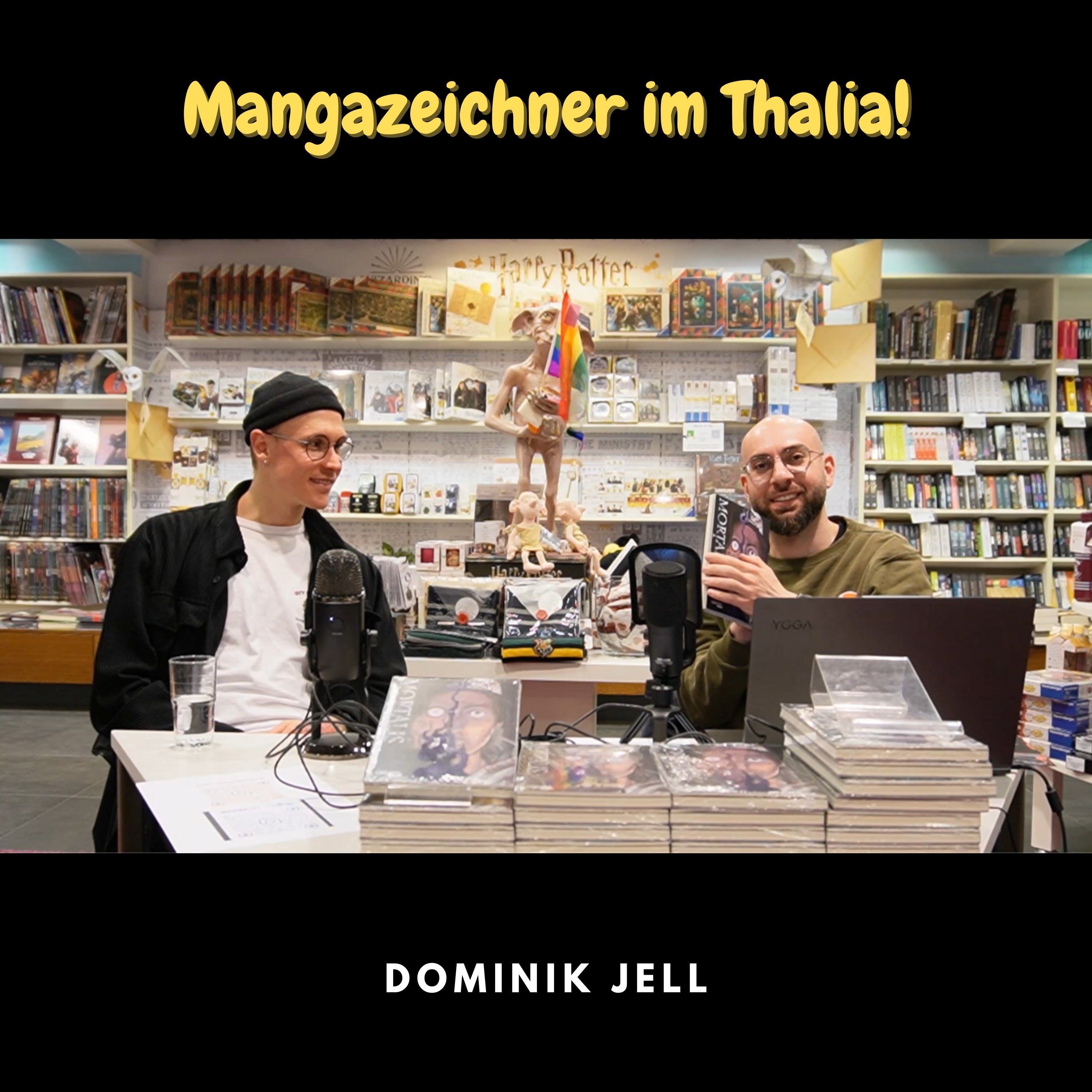 ⁣Interview mit Mangazeichner Dominik Jell: MORTALIS bei Carlsen Manga