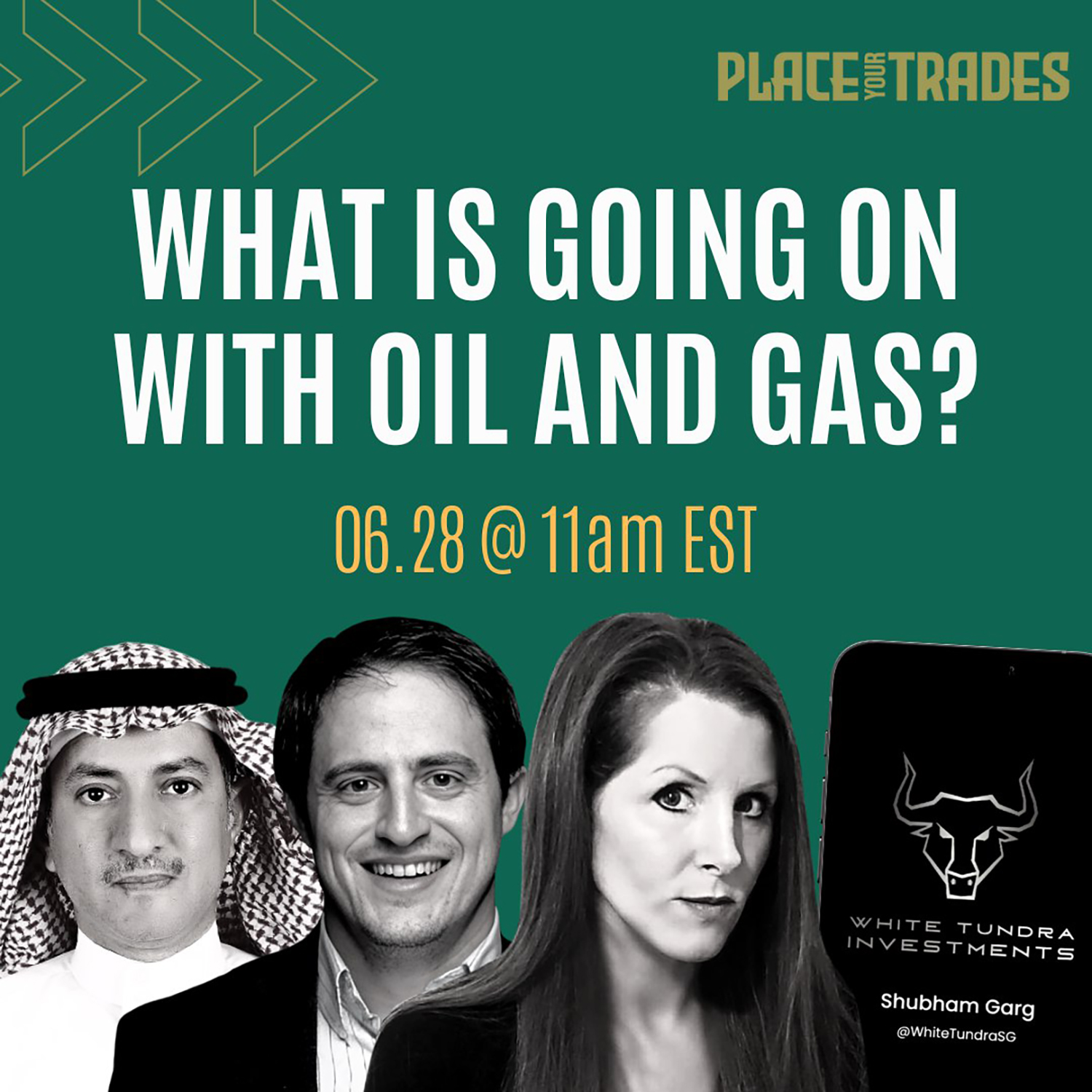 ⁣What is Going on with Oil and Gas? W/ Aziz Sapphire, Josh Young and Shubham Garg!