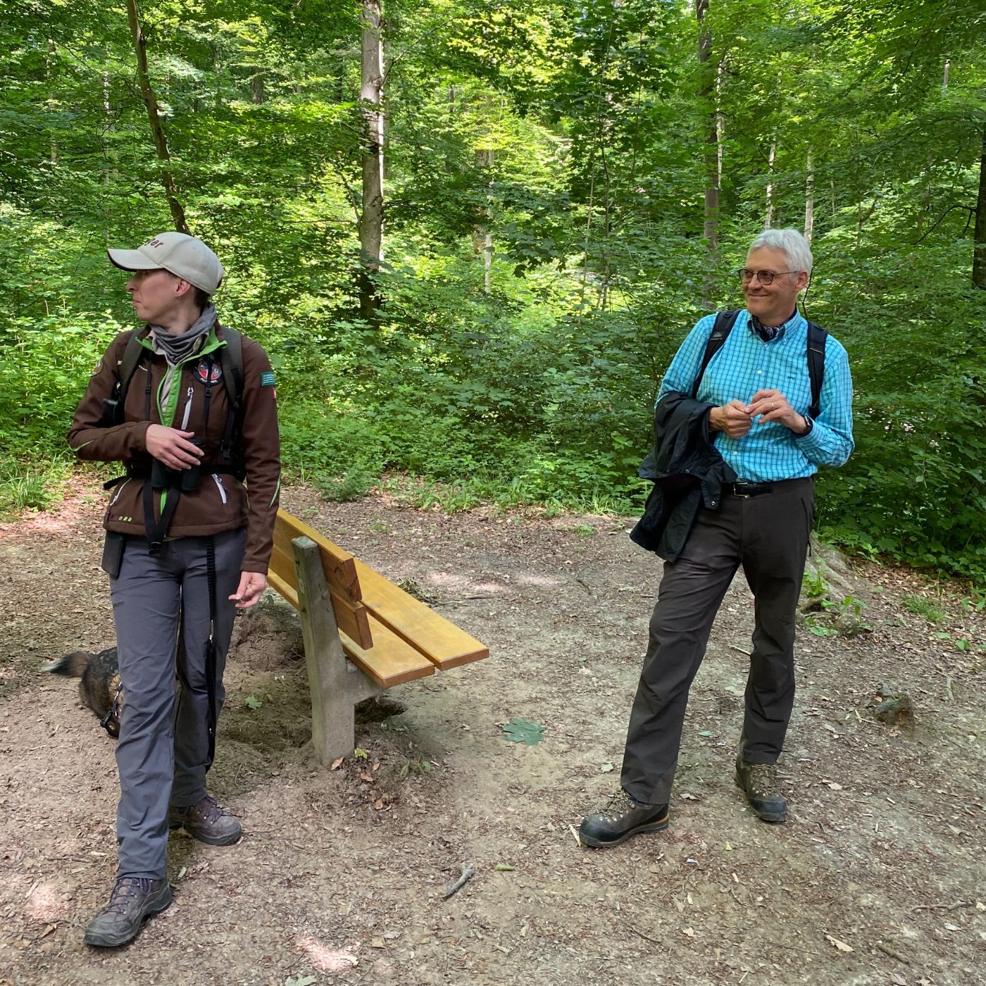 Allschwiler Wald - wie die Ansprüche balancieren