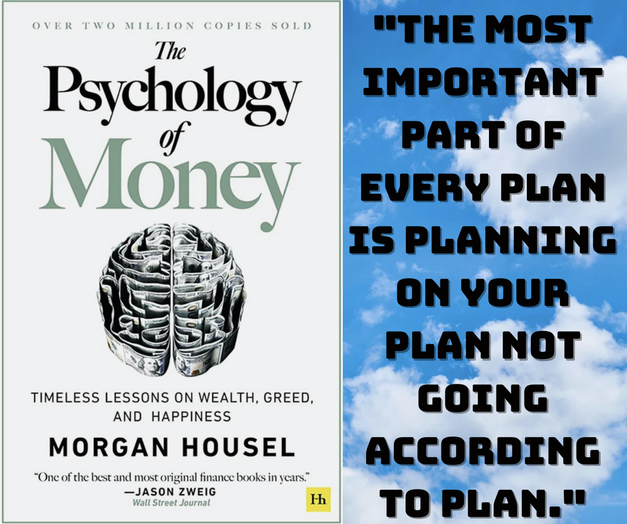 The Psychology of Money: Timeless Lessons on Wealth, Greed, and Happiness by Morgan Housel