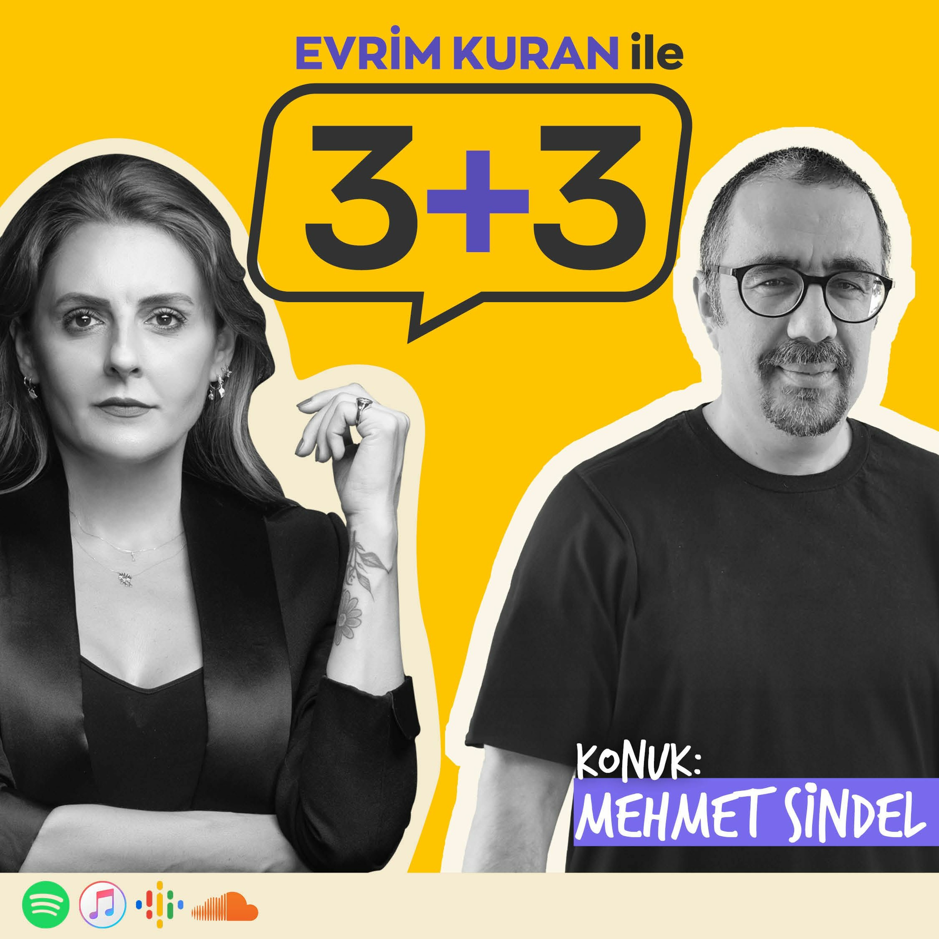 ⁣Evrim Kuran ile 3+3: Mehmet Sindel