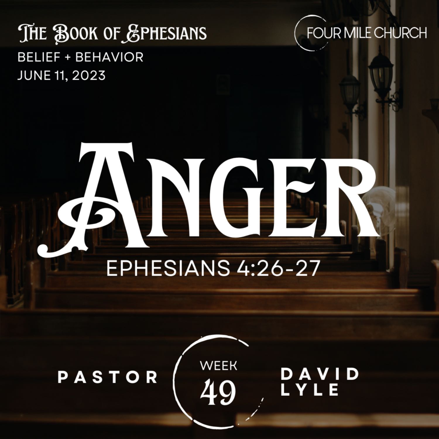 Ephesians 4:26-27 ~ Anger