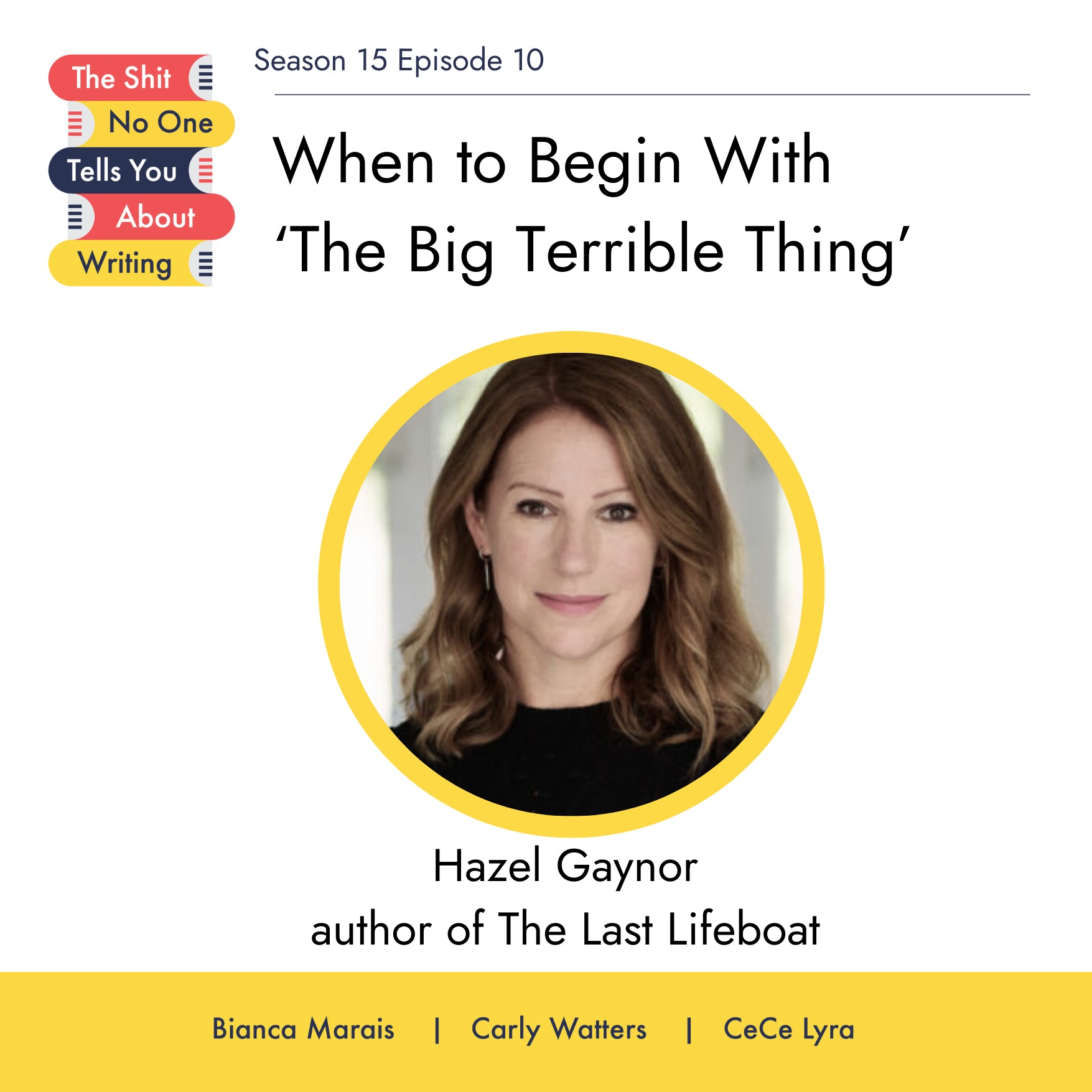 When to Begin With ‘The Big Terrible Thing’