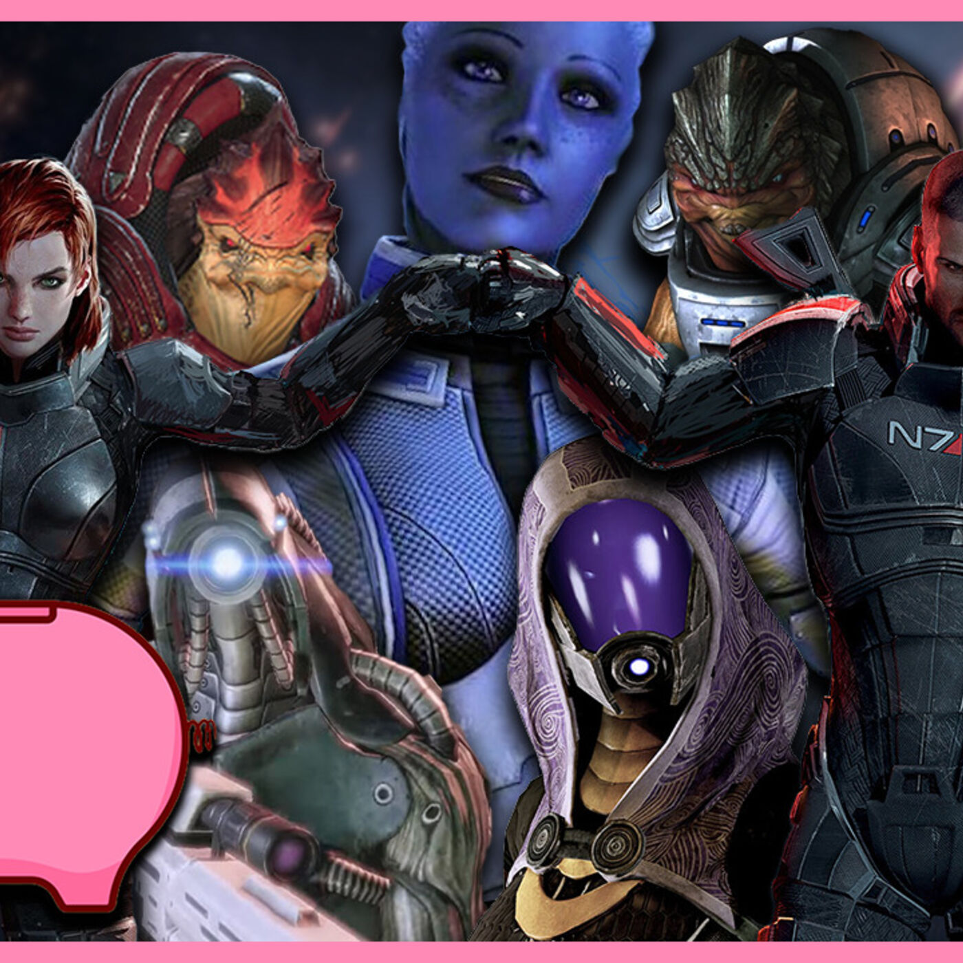 The 10 BEST Mass Effect Characters - Piggy Bank