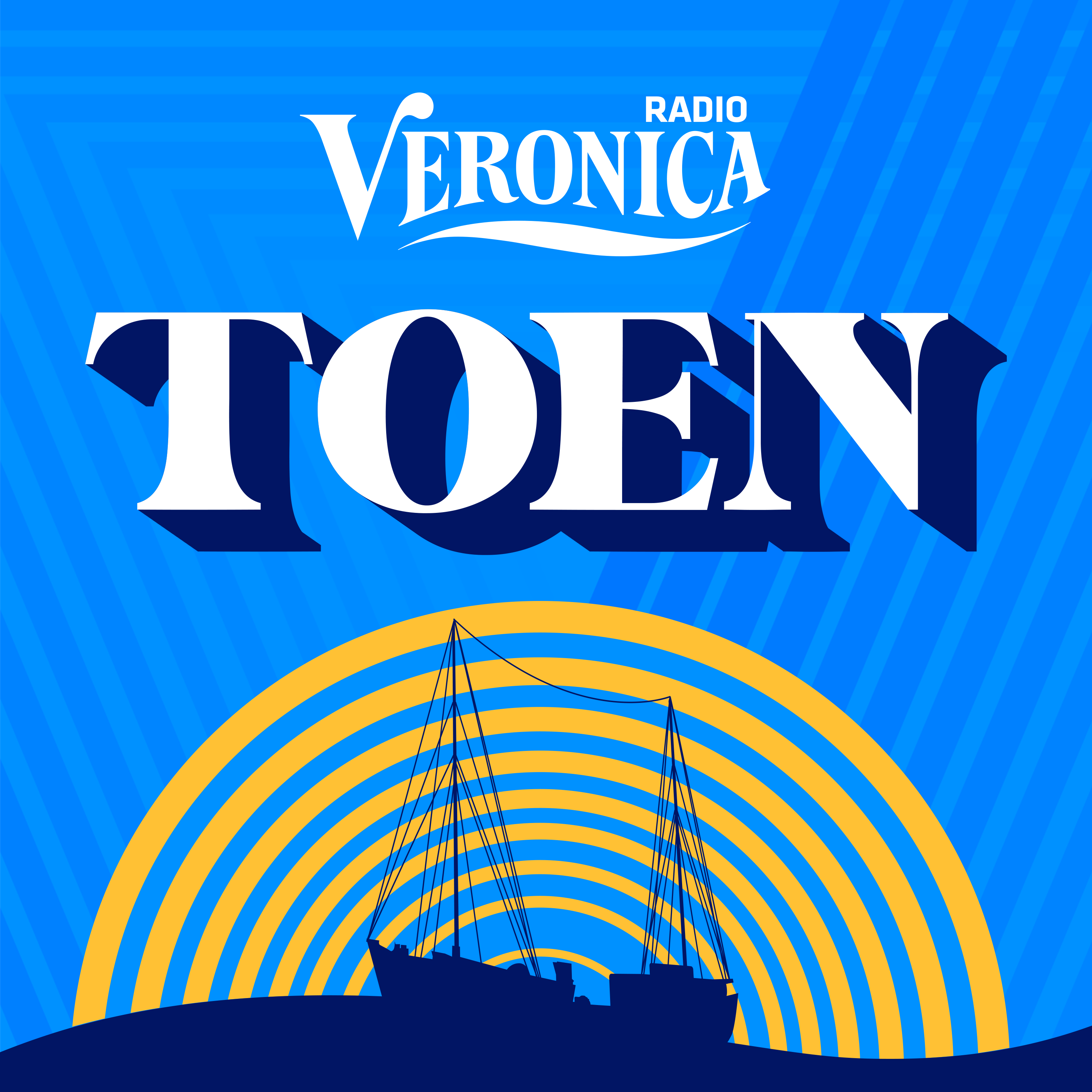 ⁣TOEN Jeroen van Inkel en Erik van der Hoff. Jeroen: "Tijdens de Rock Night toen Talk Talk optrad besefte ik, wat is het toch te gek dat ik bij Veronica mag werken en dit soort dingen meemaak."