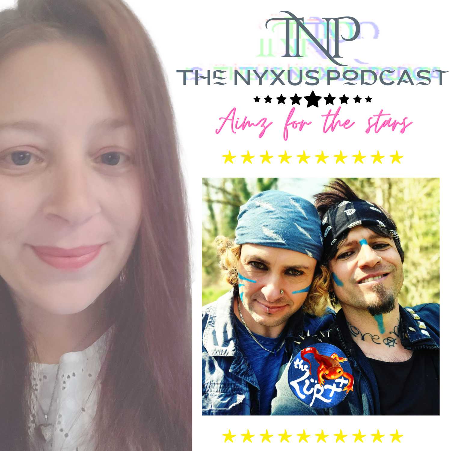 The NYXUS Podcast "Aimz for the stars" interviews The Lürxx.