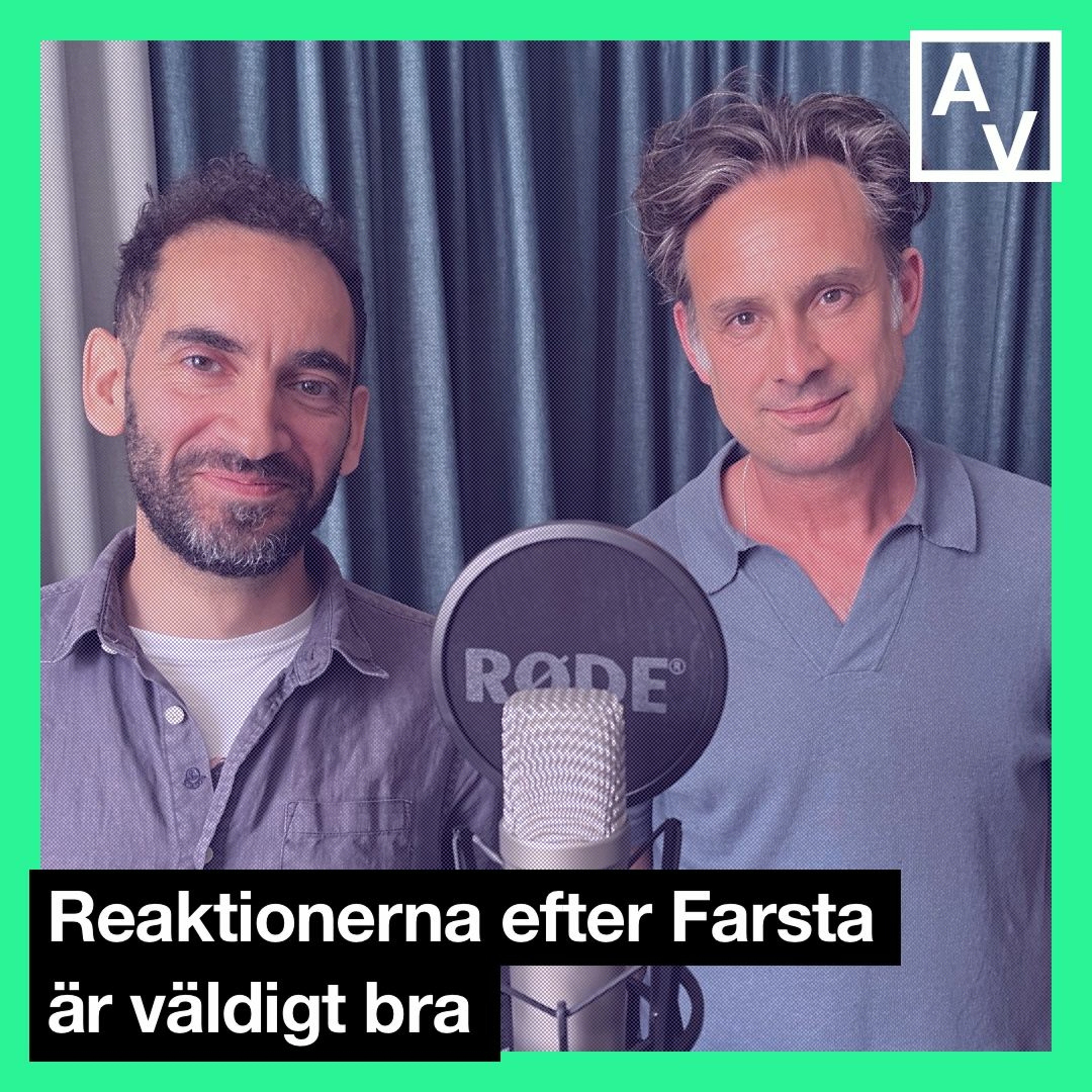 ⁣Reaktionerna efter Farsta är väldigt bra