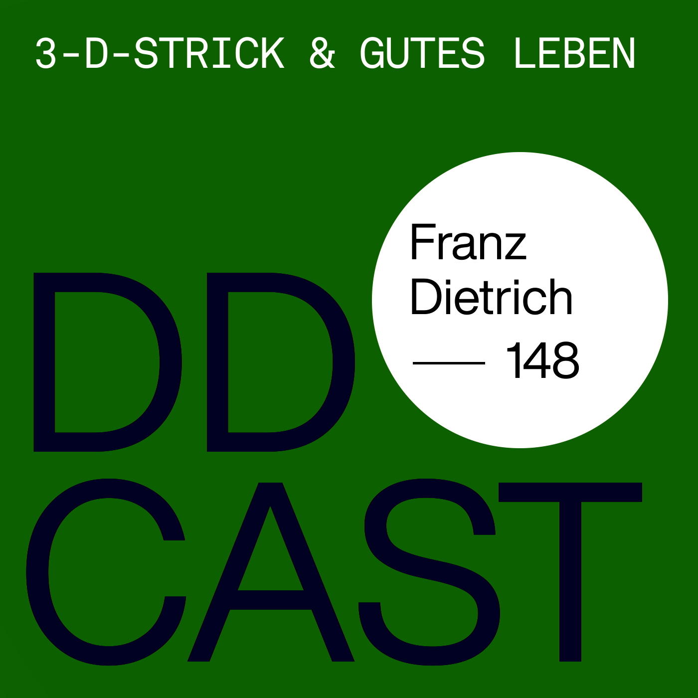 DDCAST 148 - Franz Dietrich "3-D-Strick & Gutes Leben"