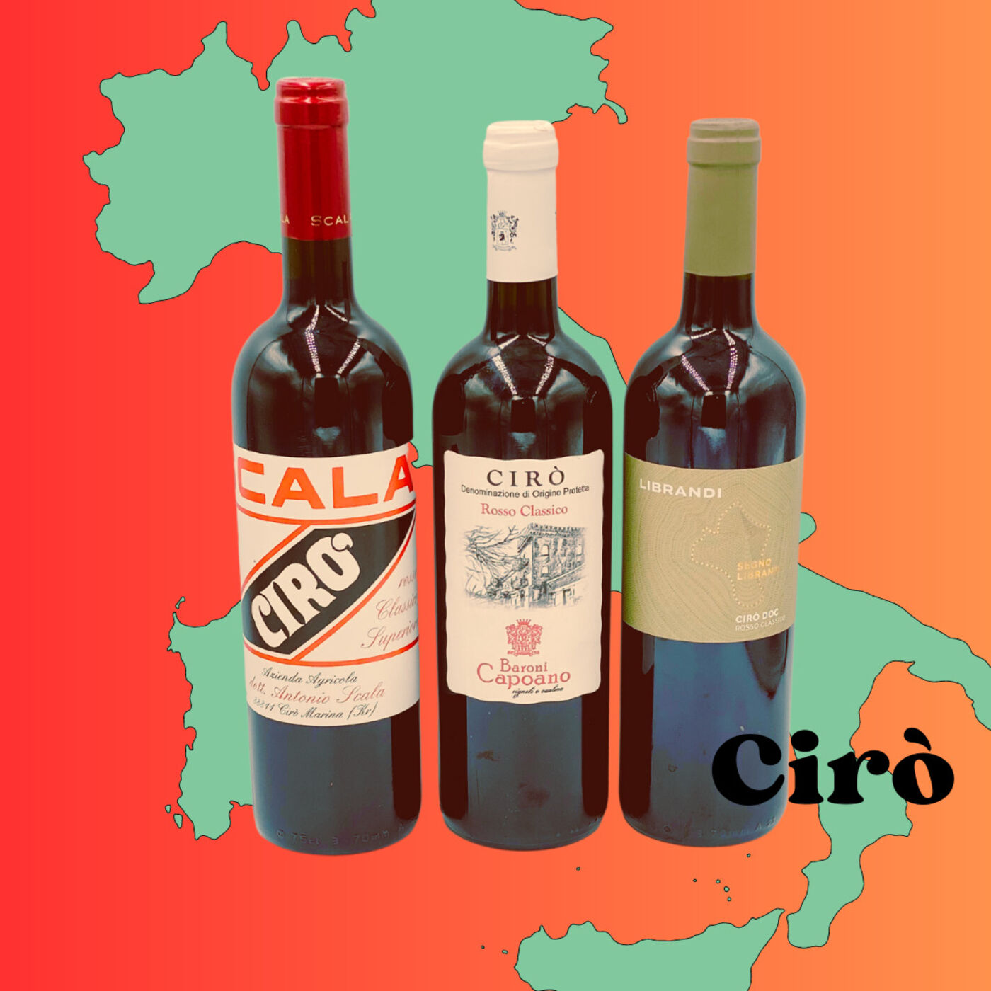 ⁣Italian Wine Adventure #7: Cirò (The wine of the gods, the oldest continually produced wine, a wine for dining Al Fresco, Calabrian Wine, Fun and Festive Red Wine)