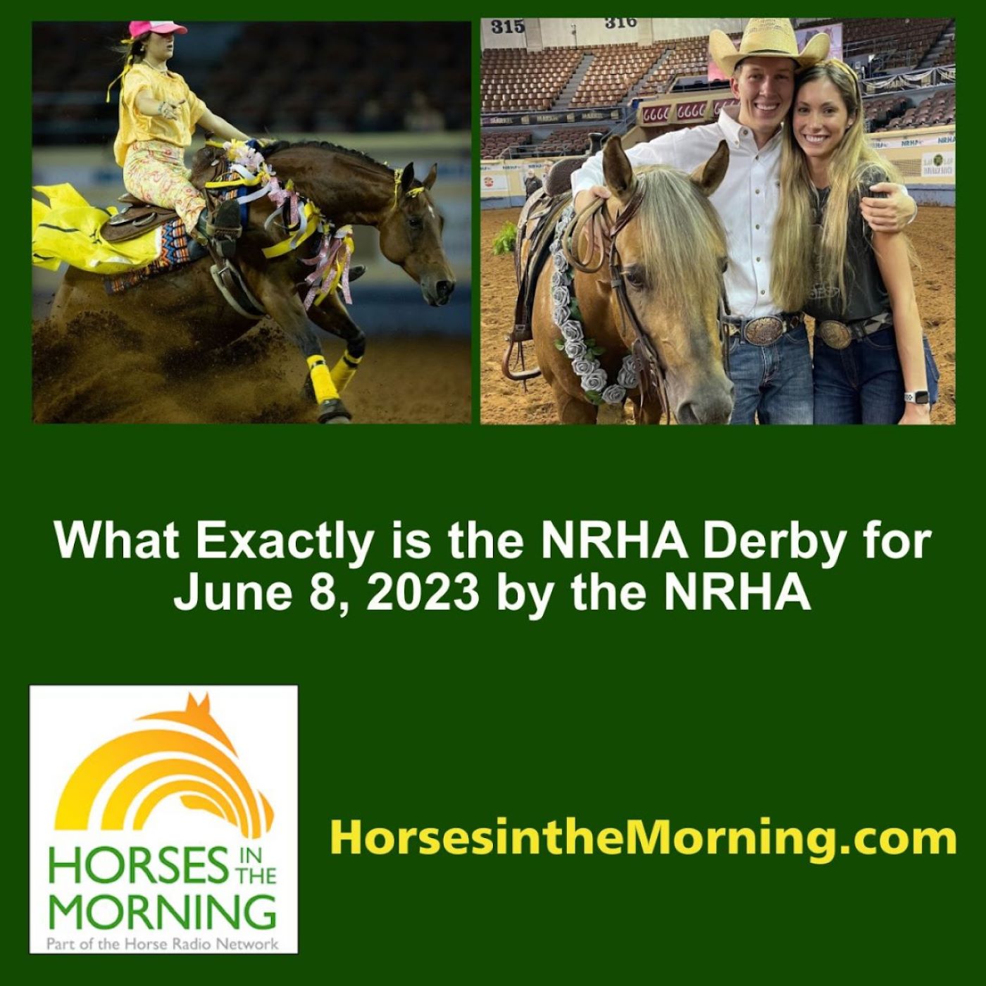 What Exactly is the NRHA Derby for June 8, 2023 by the NRHA