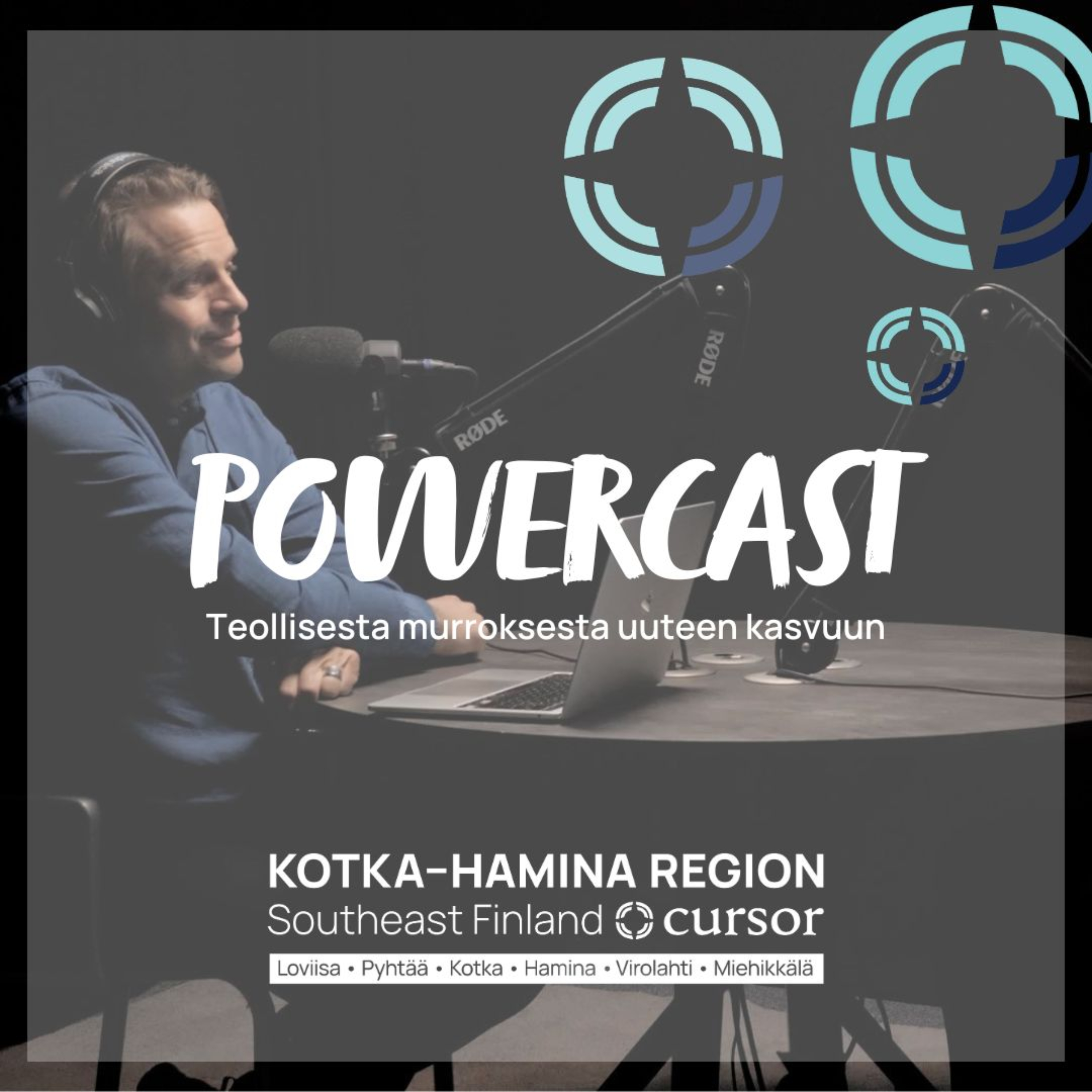 POWERCAST jakso 8 Case Google – vieraina Googlen Haminan datakeskuksen Facility Operations Manager Olavi Kemppi sekä Cursorin Harri Eela.