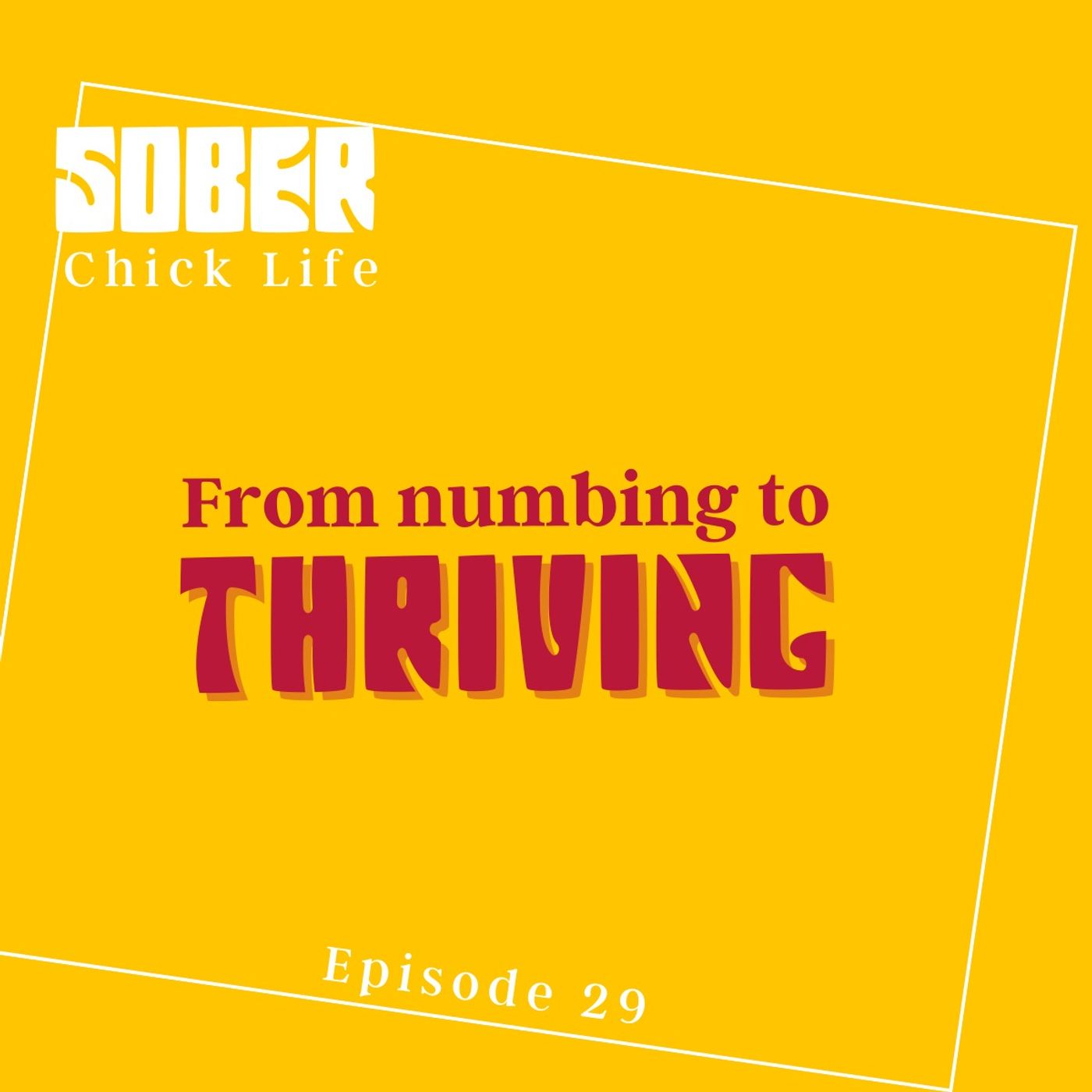 From Numbing to Thriving:  Transform your life by sitting with discomfort