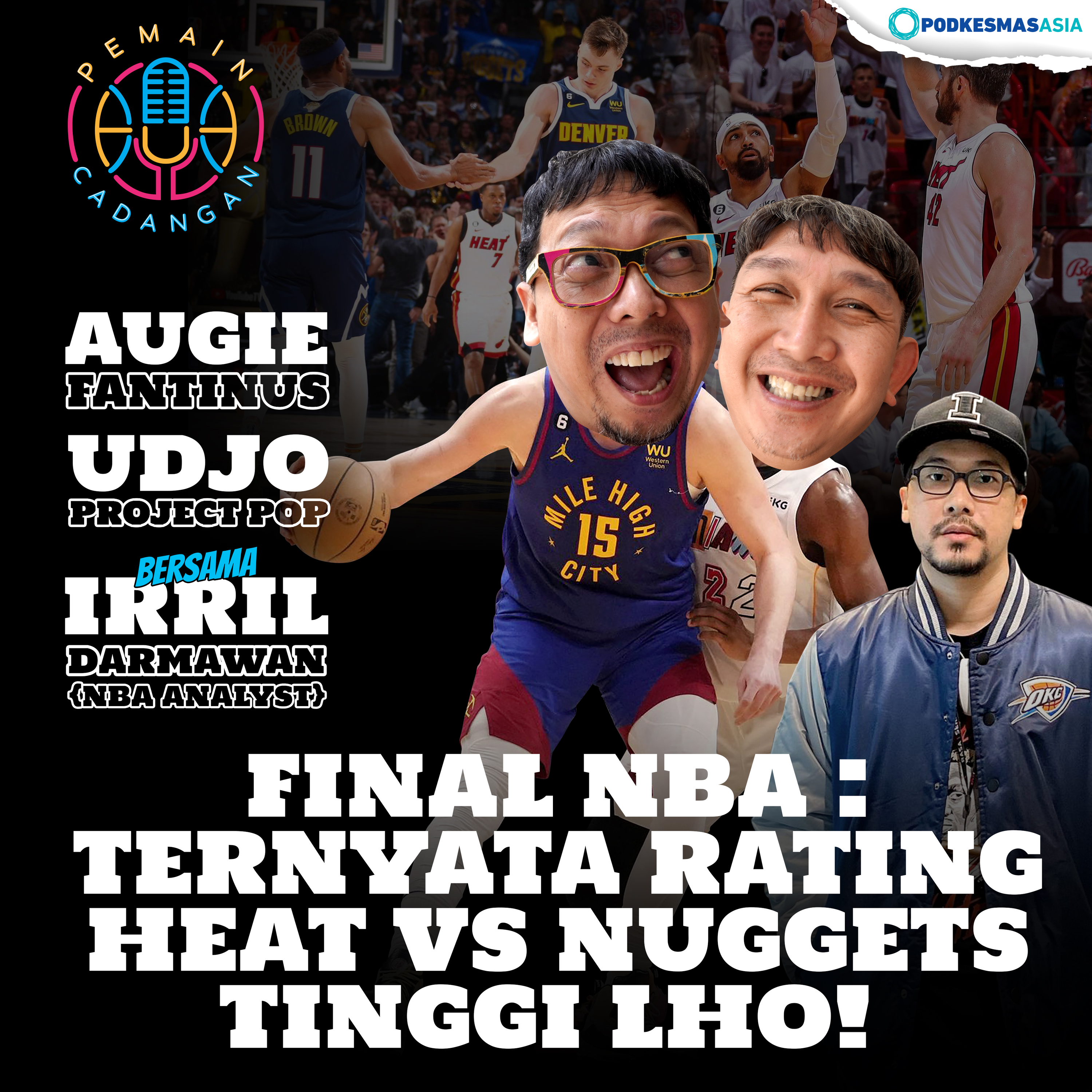 Final NBA : Ternyata Rating Heat VS Nuggets Tinggi Lho!